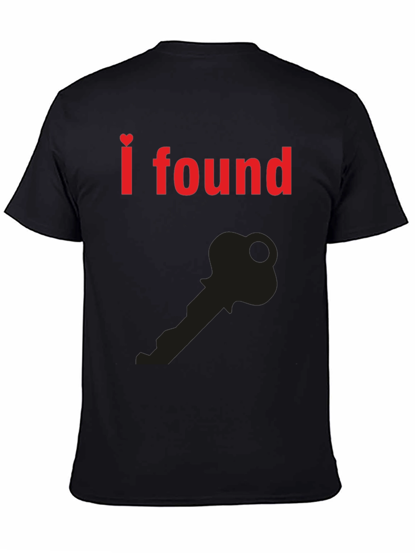 I Found the Key T-Shirt - Heart Graphic