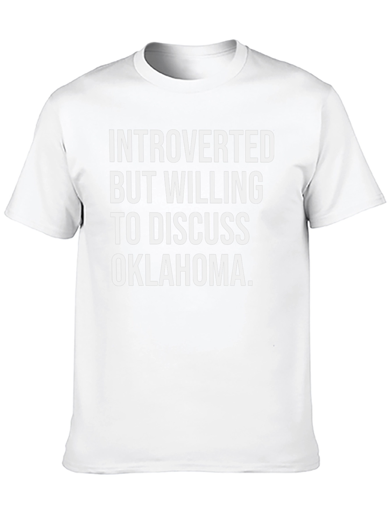 Introverted Oklahoma Graphic Tee