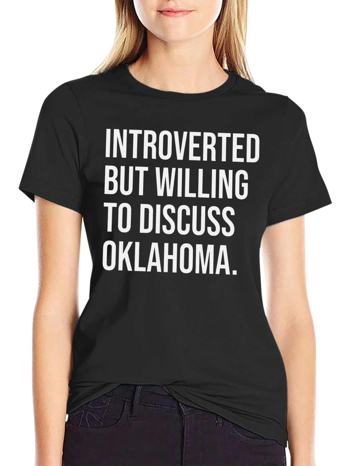 Introverted Oklahoma Graphic Tee