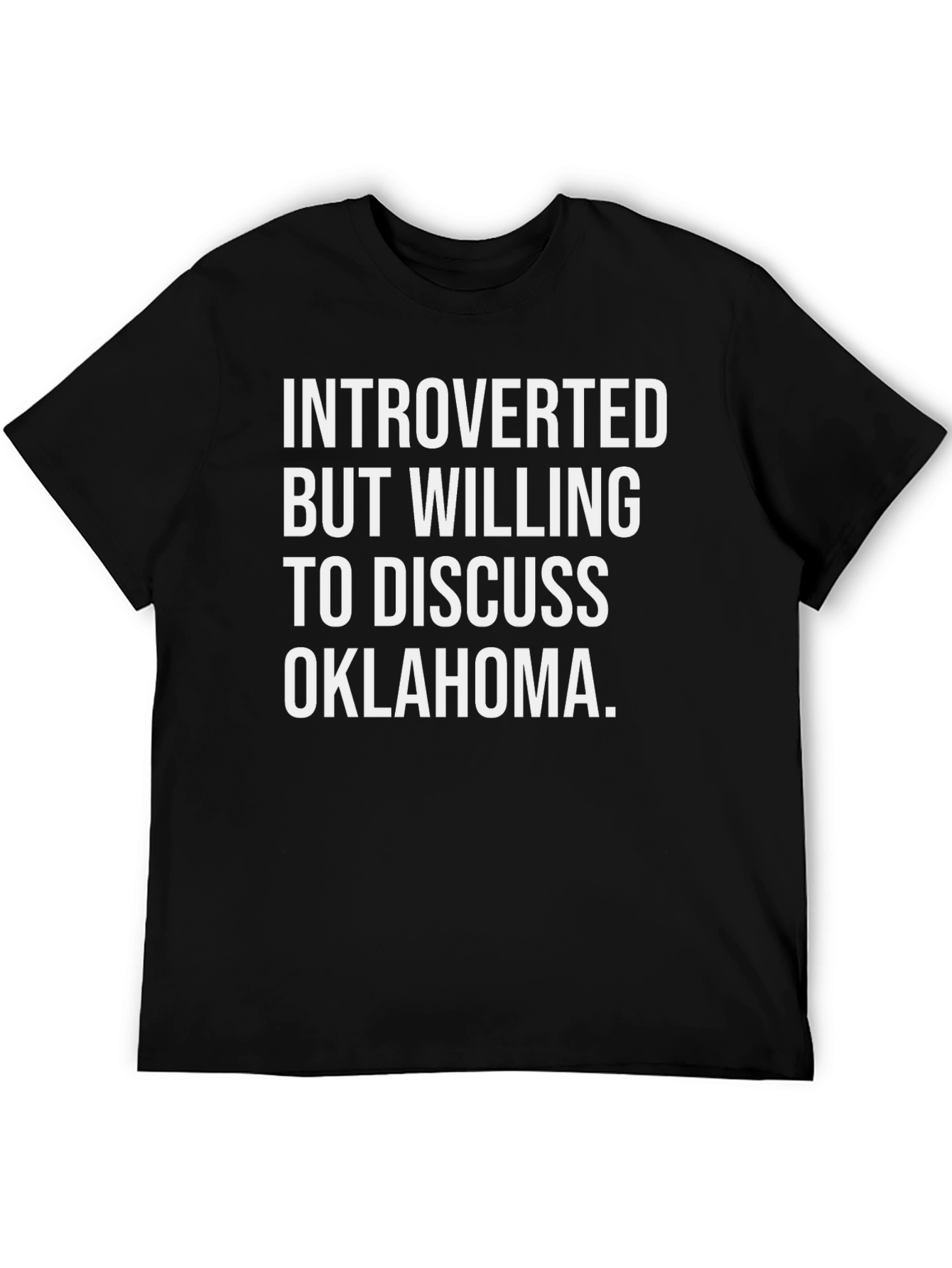Introverted Oklahoma Graphic Tee