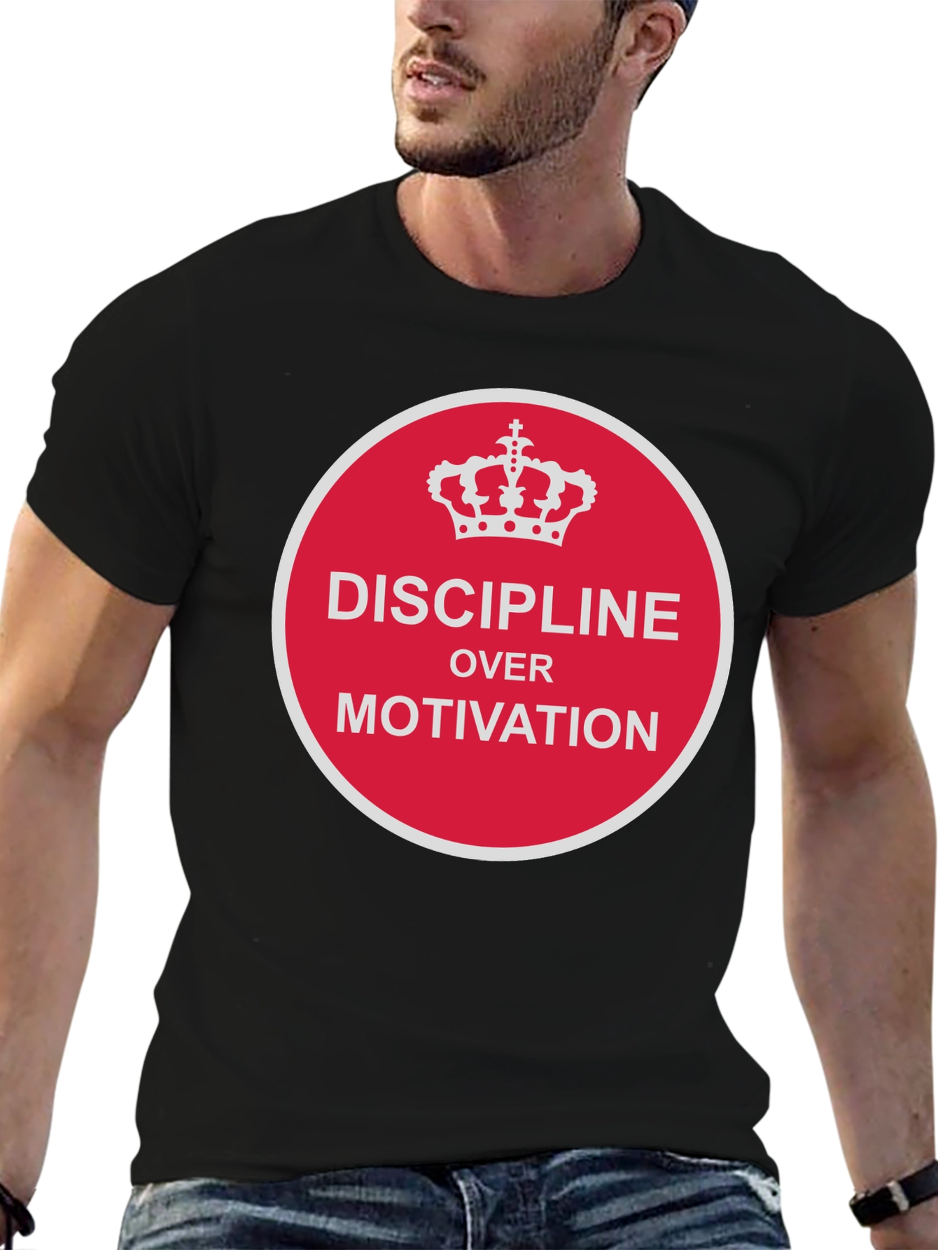 Discipline Over Motivation T-Shirt