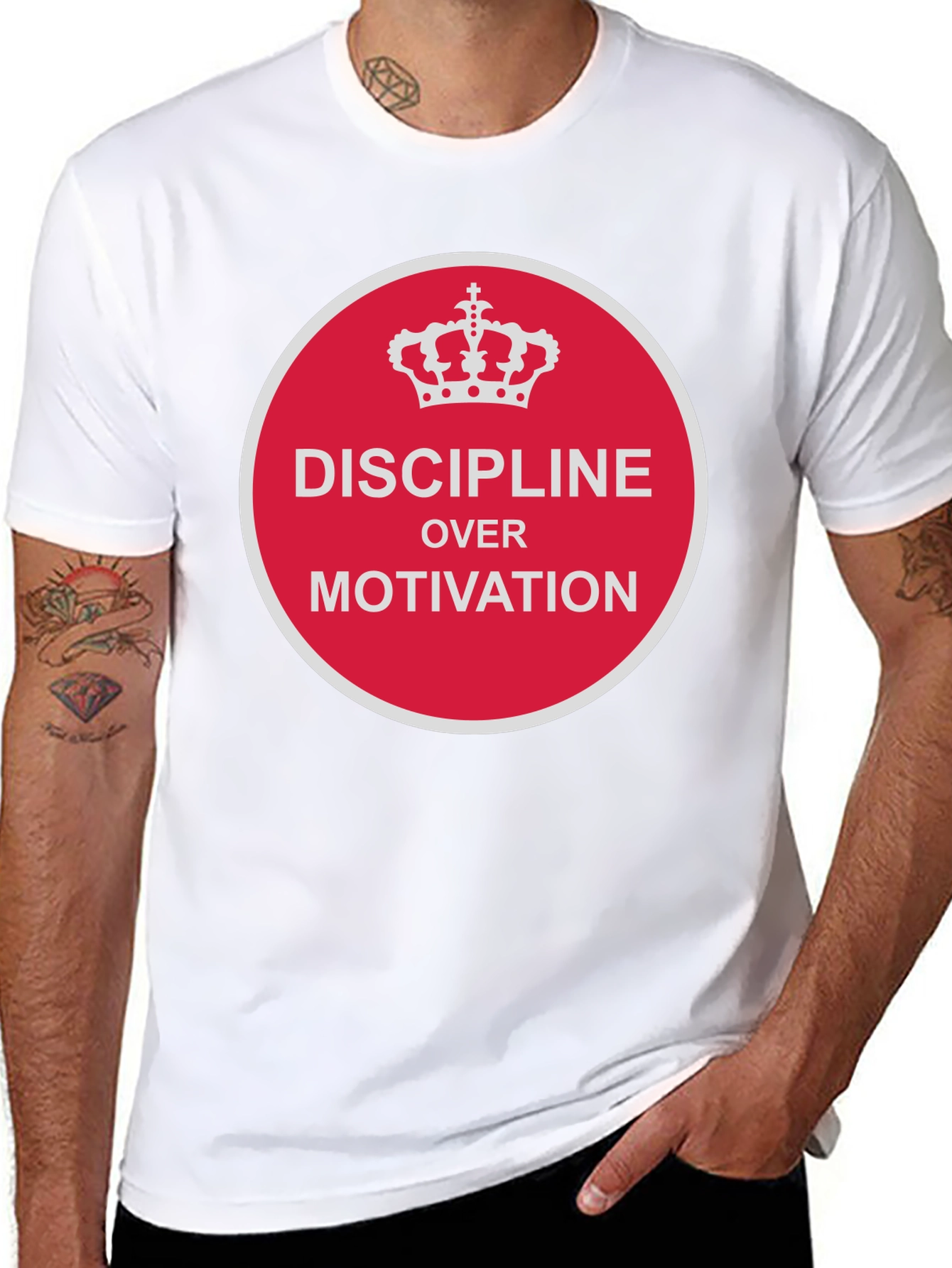 Discipline Over Motivation T-Shirt