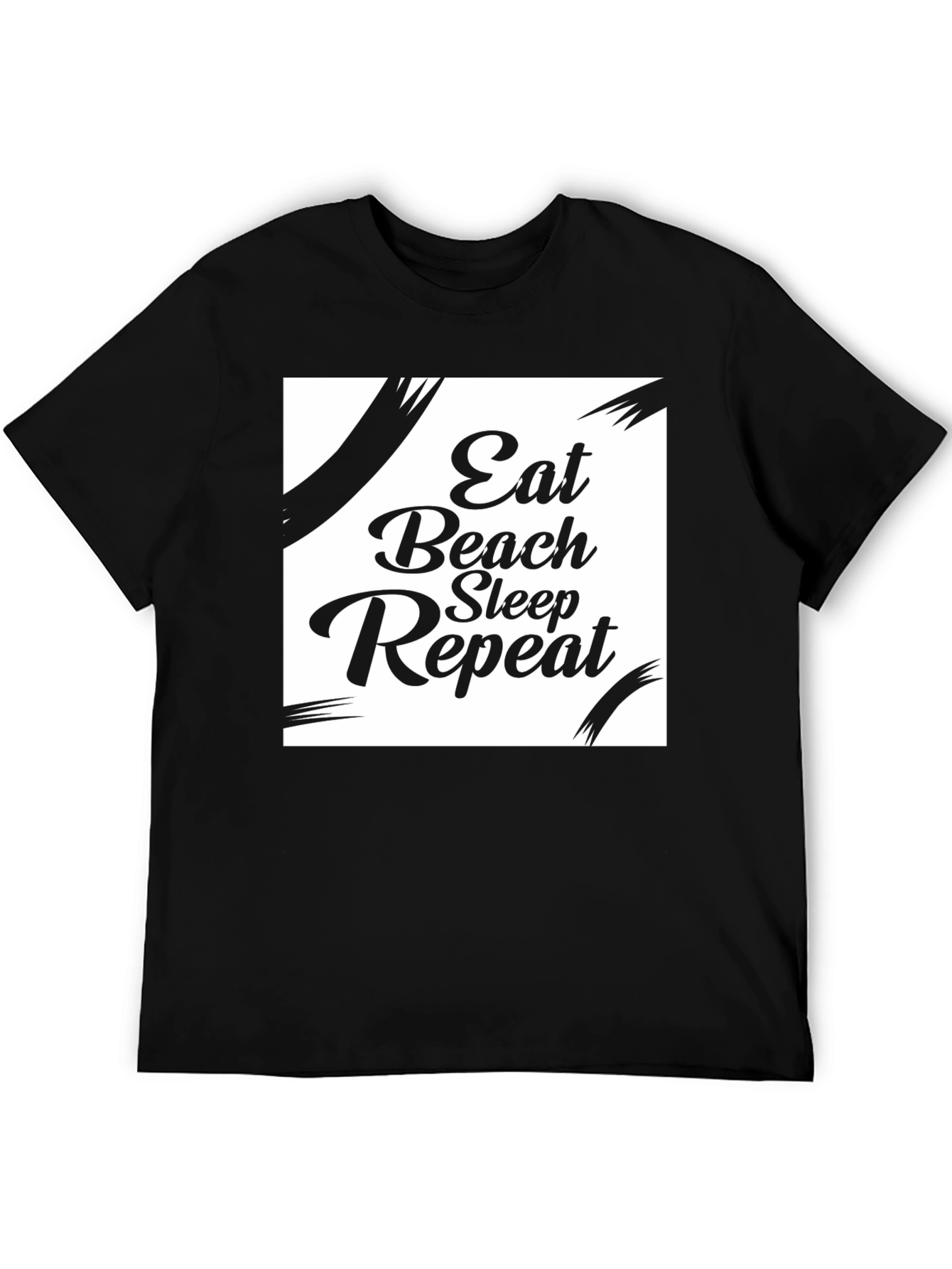 Eat Beach Sleep Repeat Graphic Tee