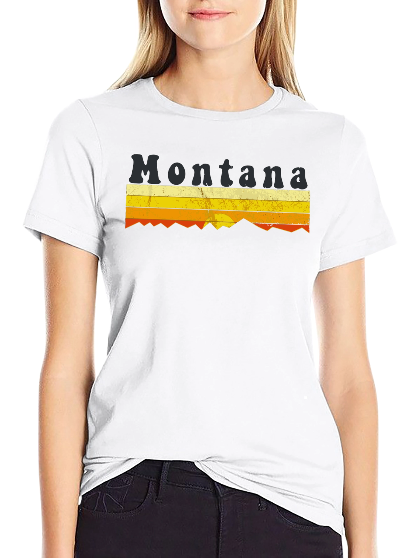 Montana Retro Sunset T-Shirt