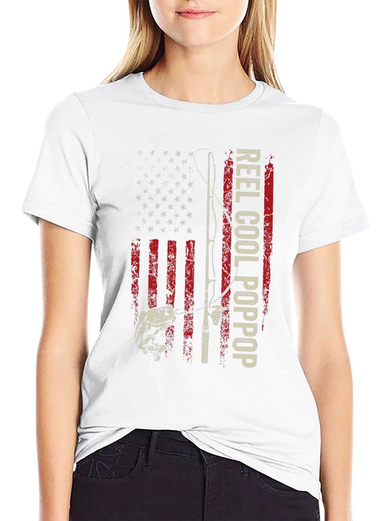 Reel Cool Poppop Fishing T-Shirt