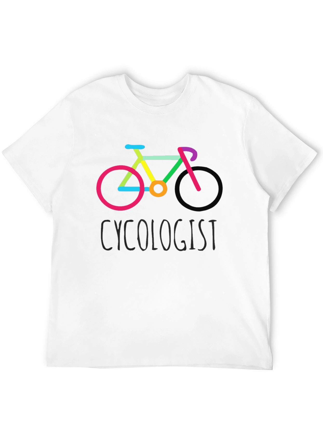 Cycololgist Bicycle T-Shirt - Cycling Enthusiast Tee