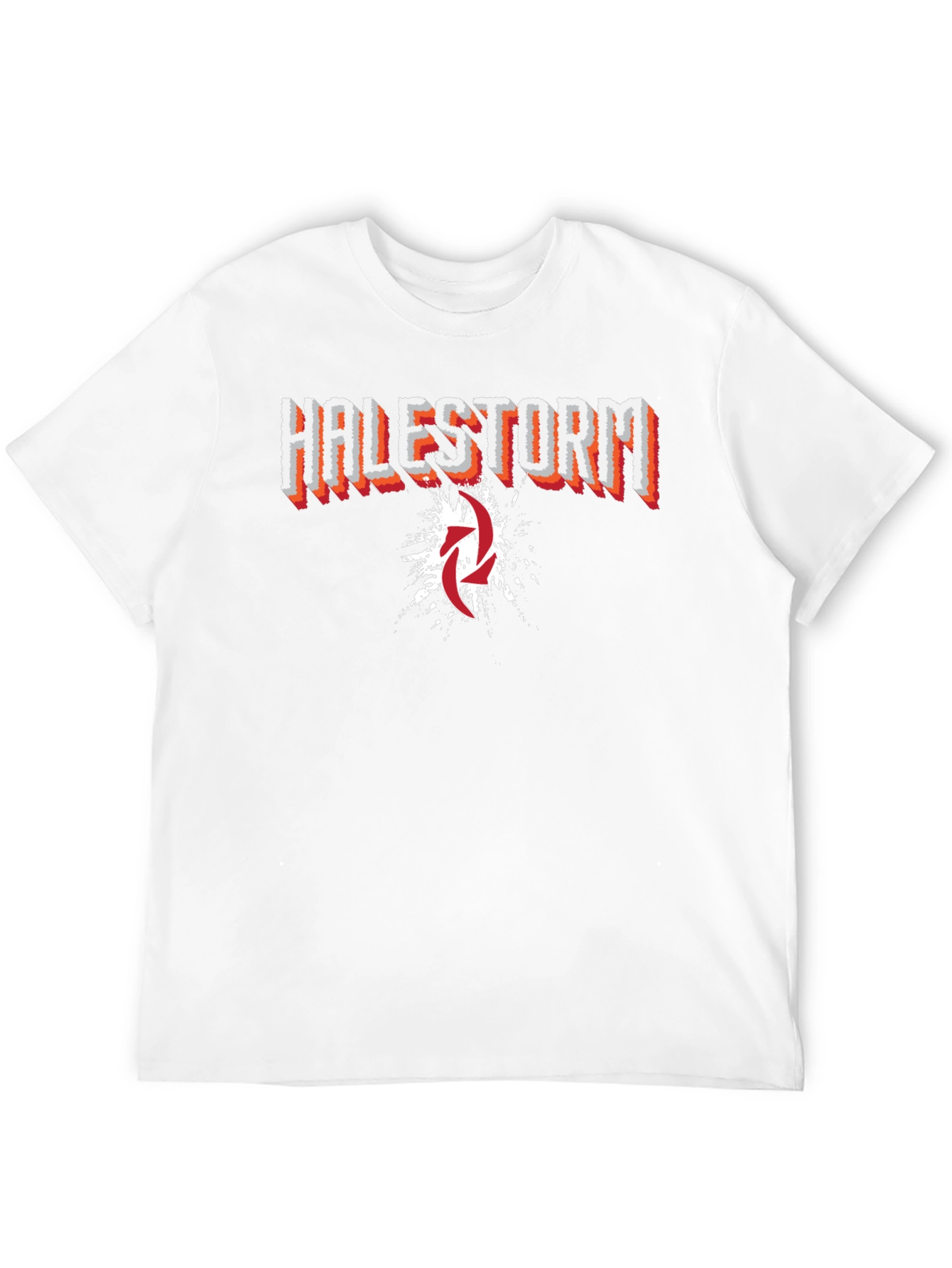 Halestorm Band Graphic Print Black T-Shirt