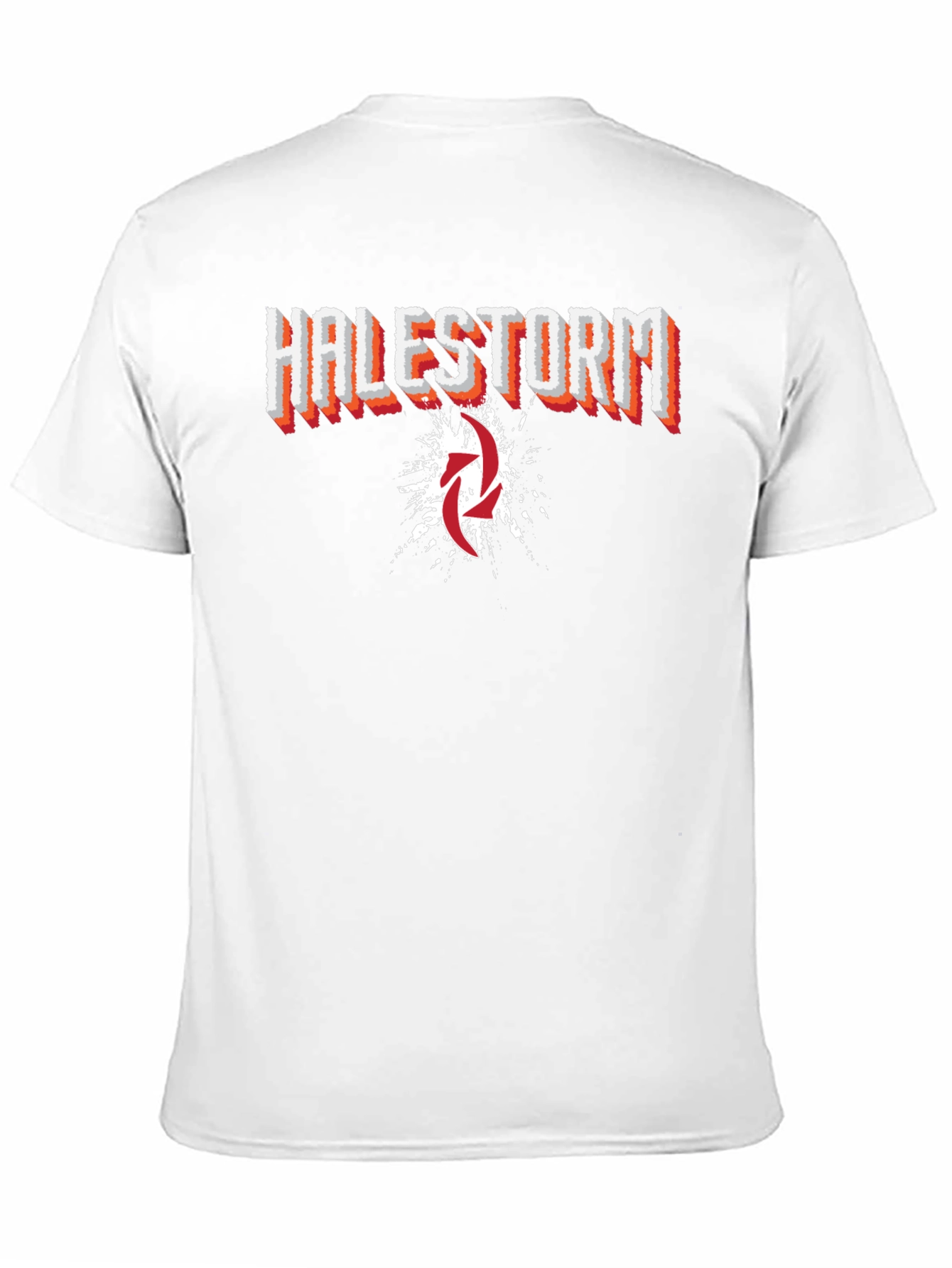 Halestorm Band Graphic Print Black T-Shirt