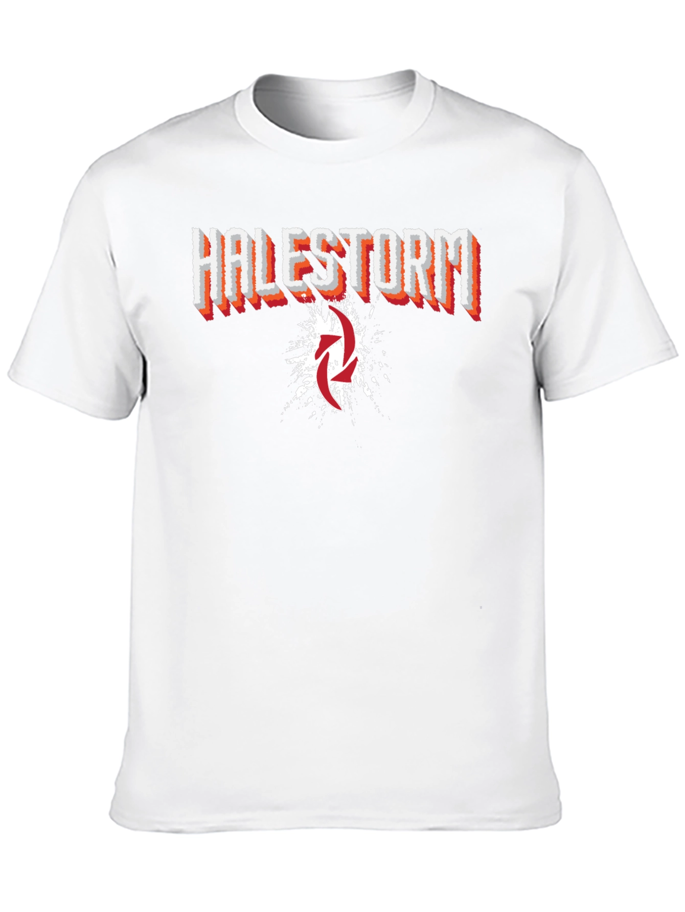 Halestorm Band Graphic Print Black T-Shirt