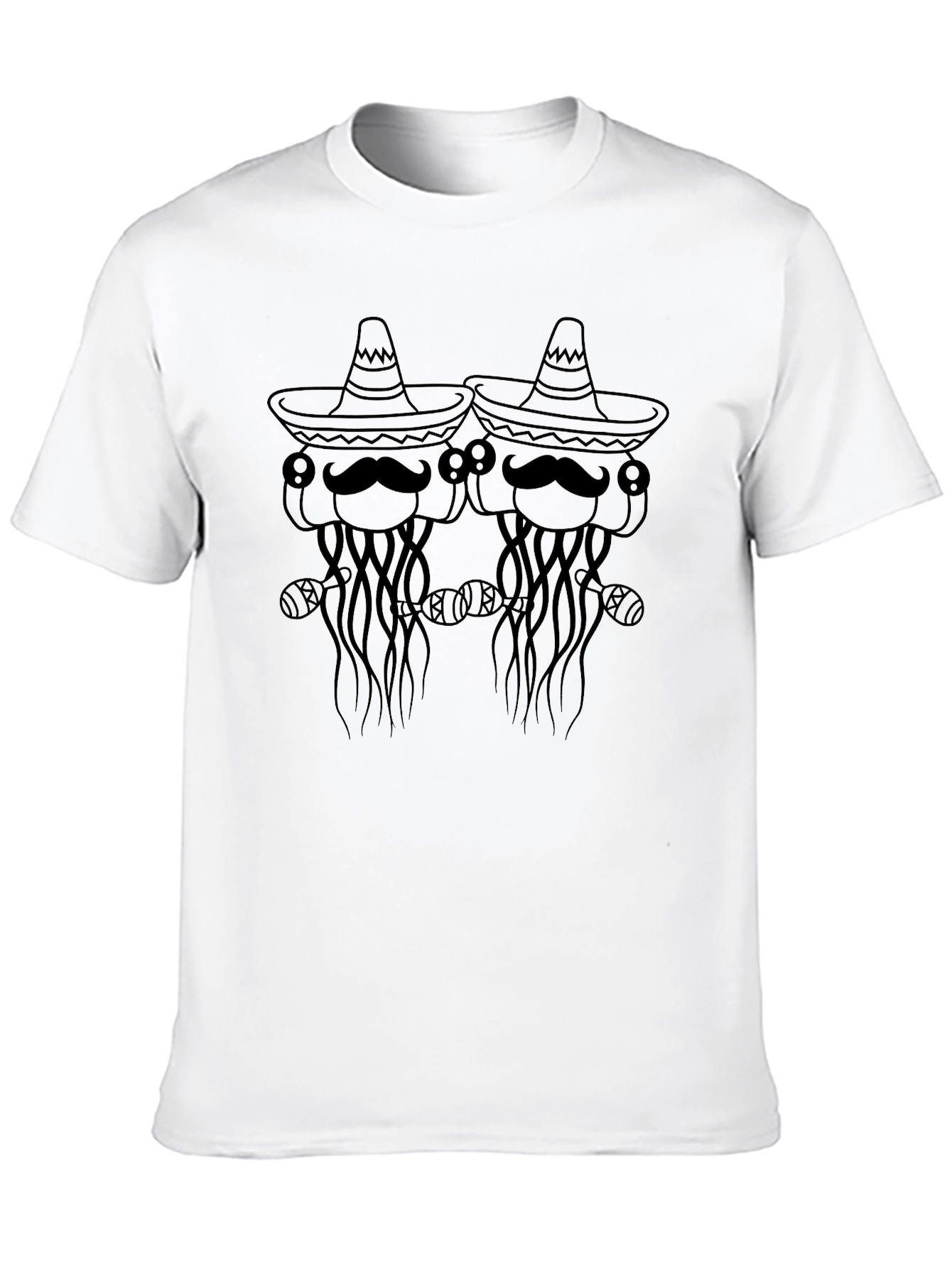 Mexican Jellyfish Graphic T-Shirt