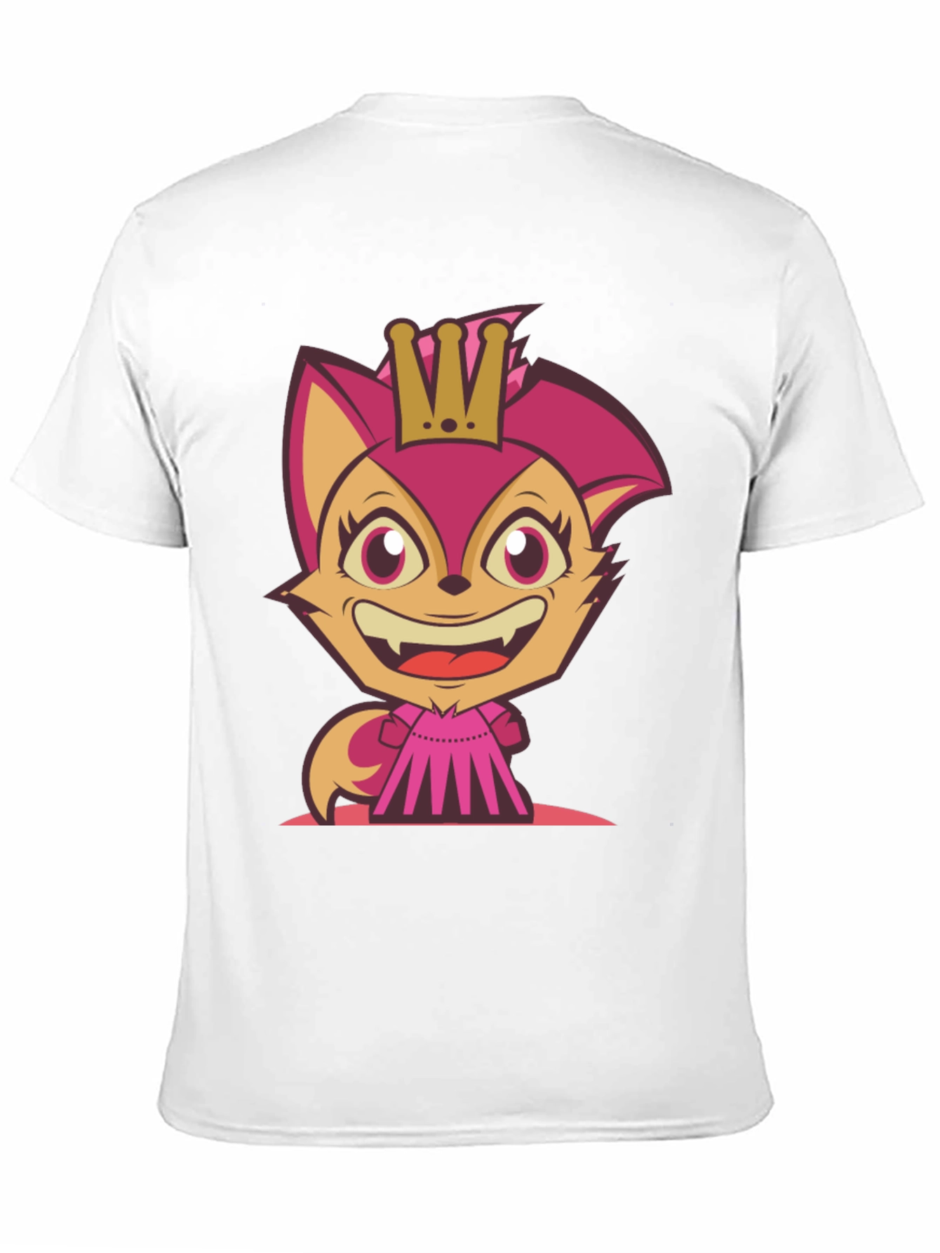 Cartoon Fox Princess T-Shirt