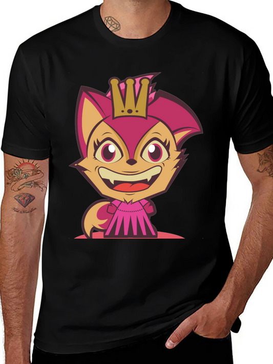 Cartoon Fox Princess T-Shirt