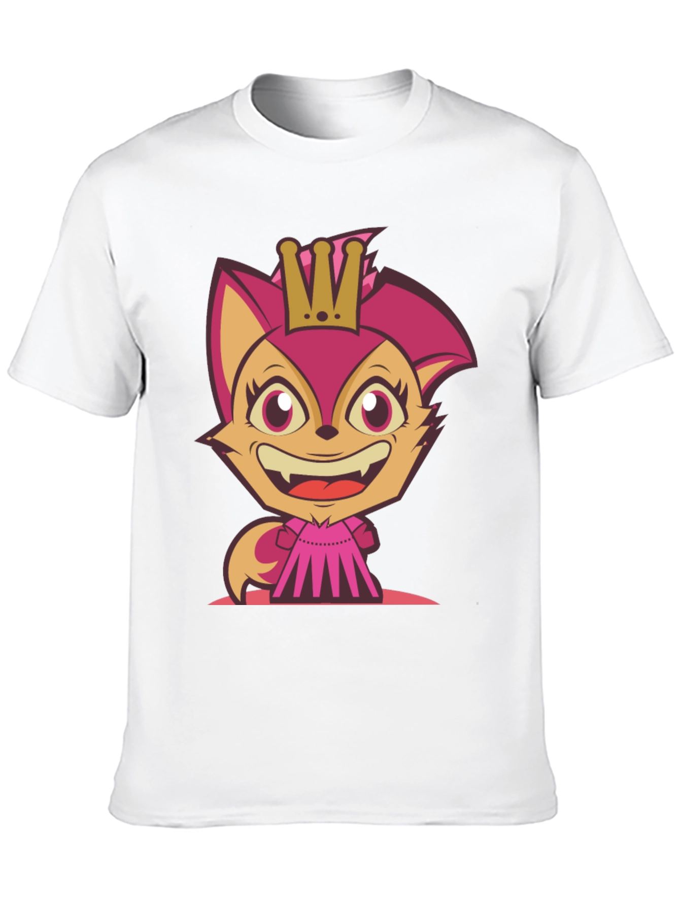 Cartoon Fox Princess T-Shirt