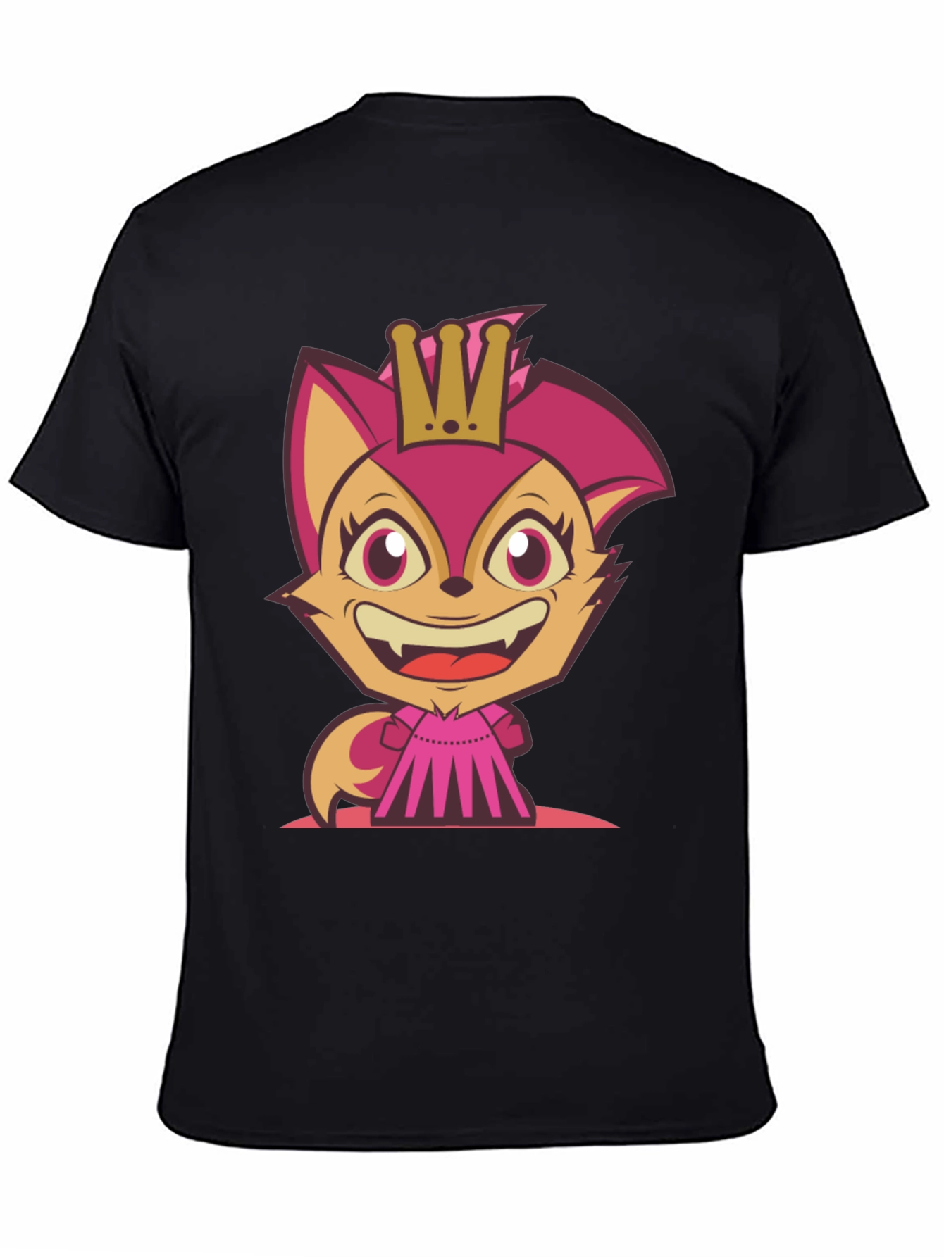 Cartoon Fox Princess T-Shirt