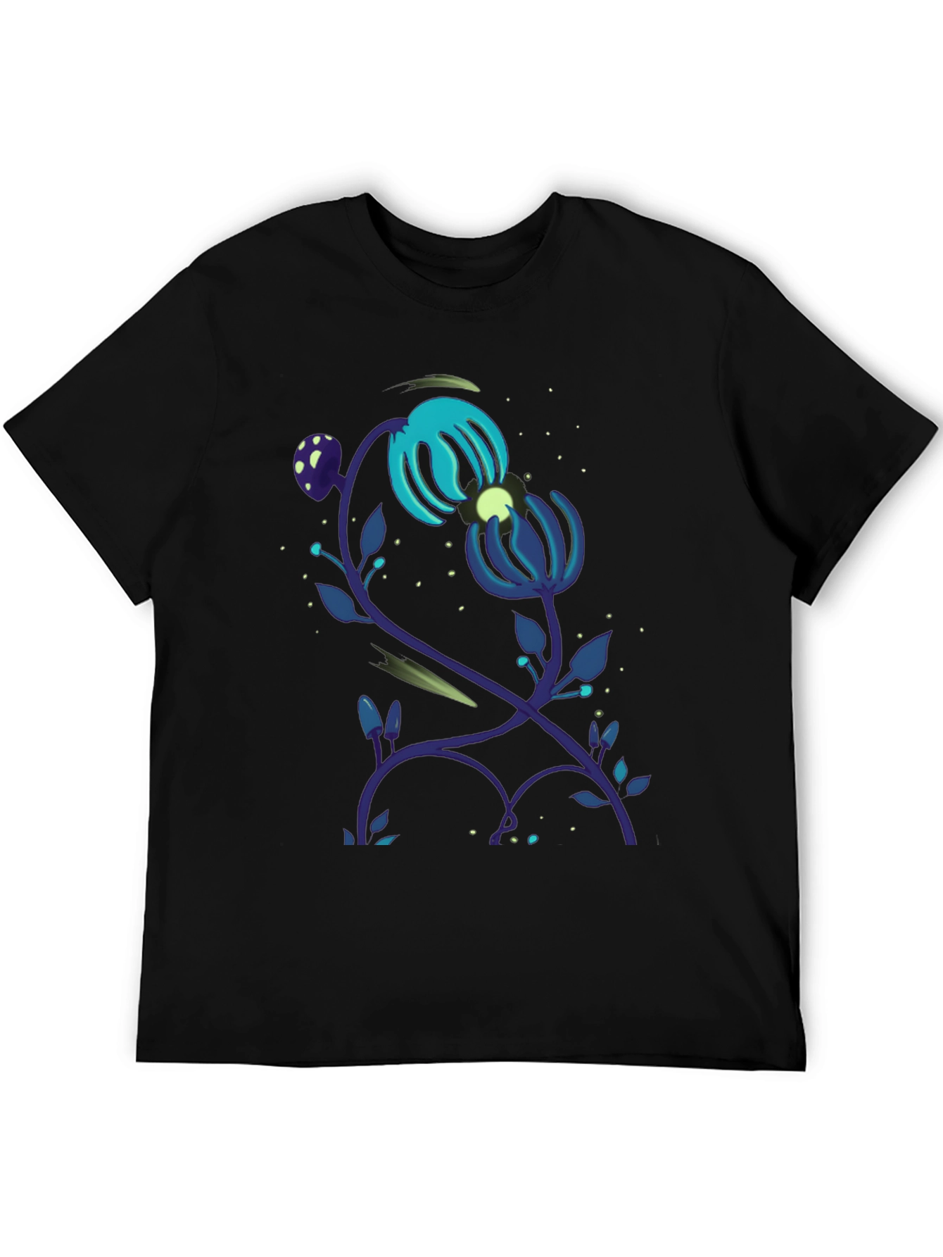 Mystical Bloom Graphic T-Shirt