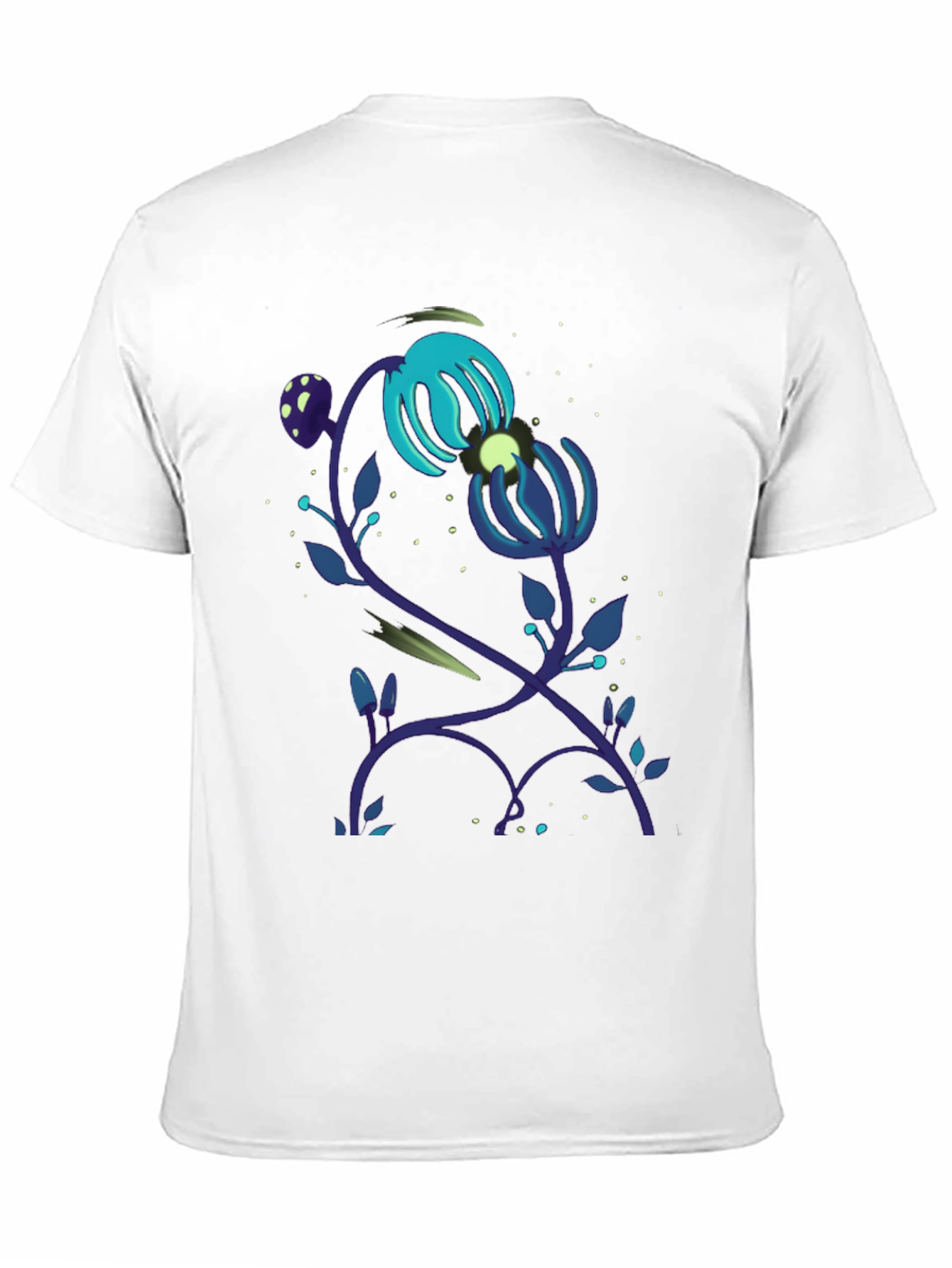 Mystical Bloom Graphic T-Shirt