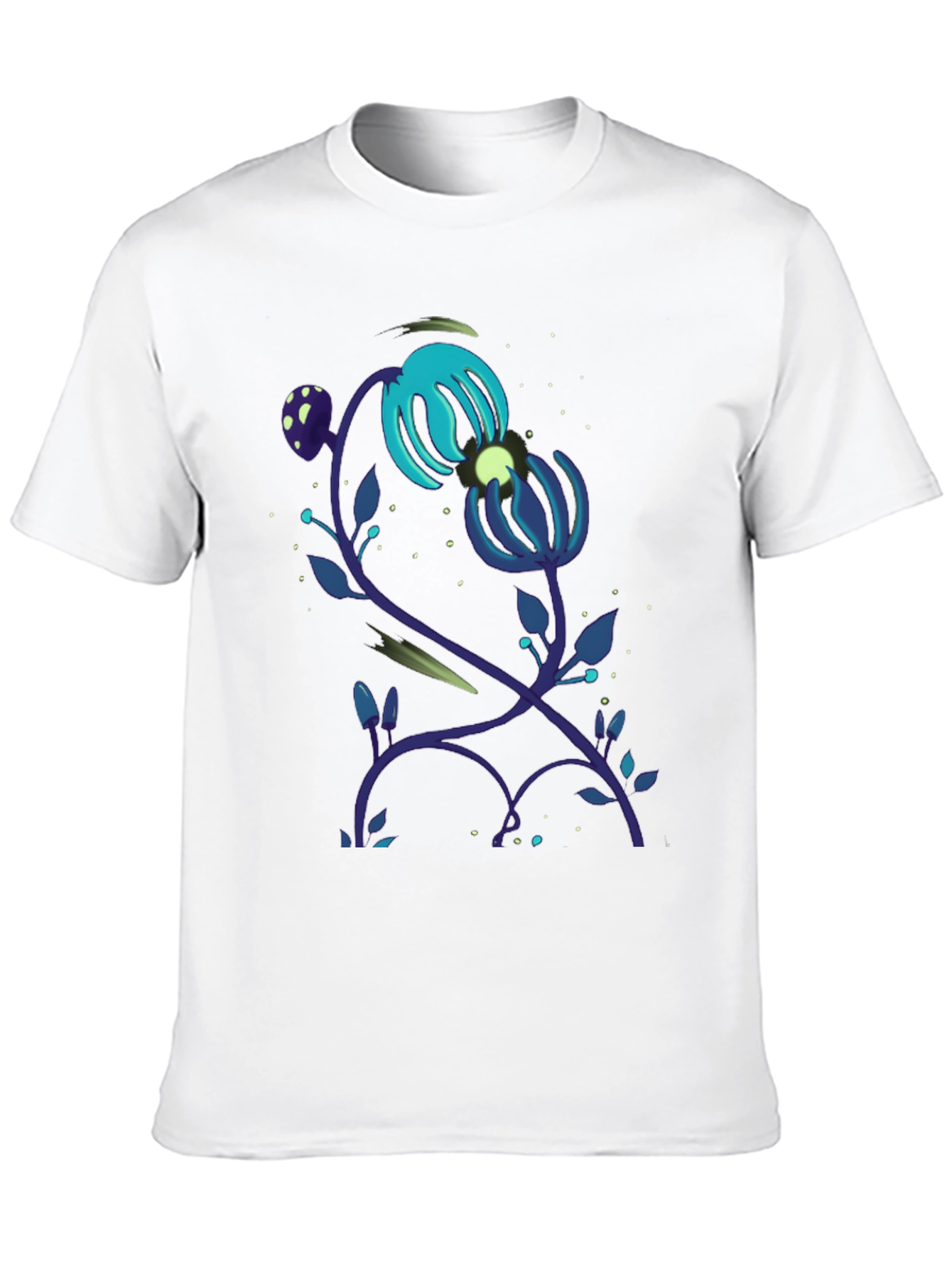 Mystical Bloom Graphic T-Shirt