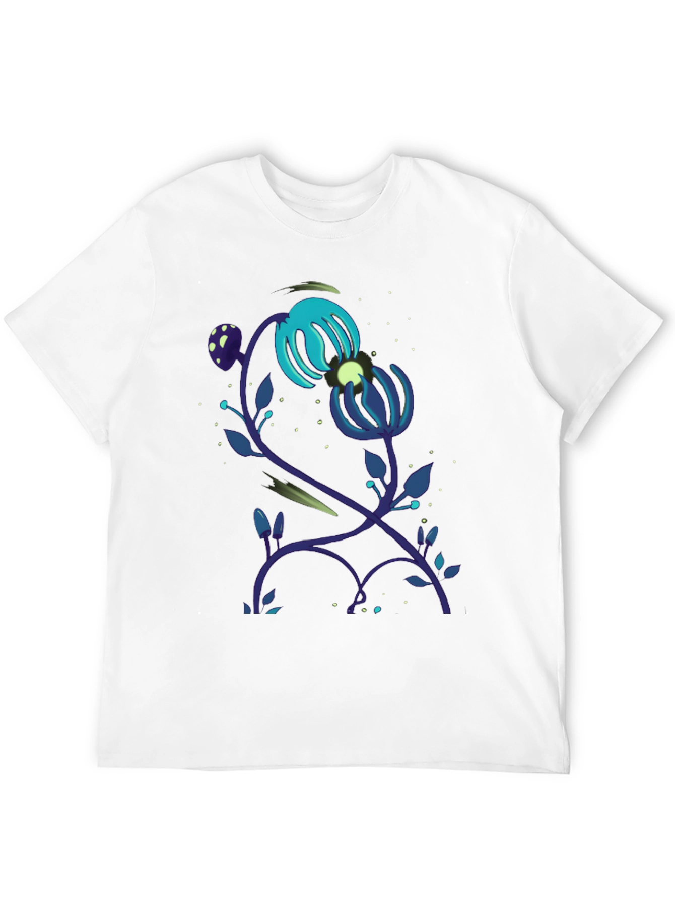 Mystical Bloom Graphic T-Shirt