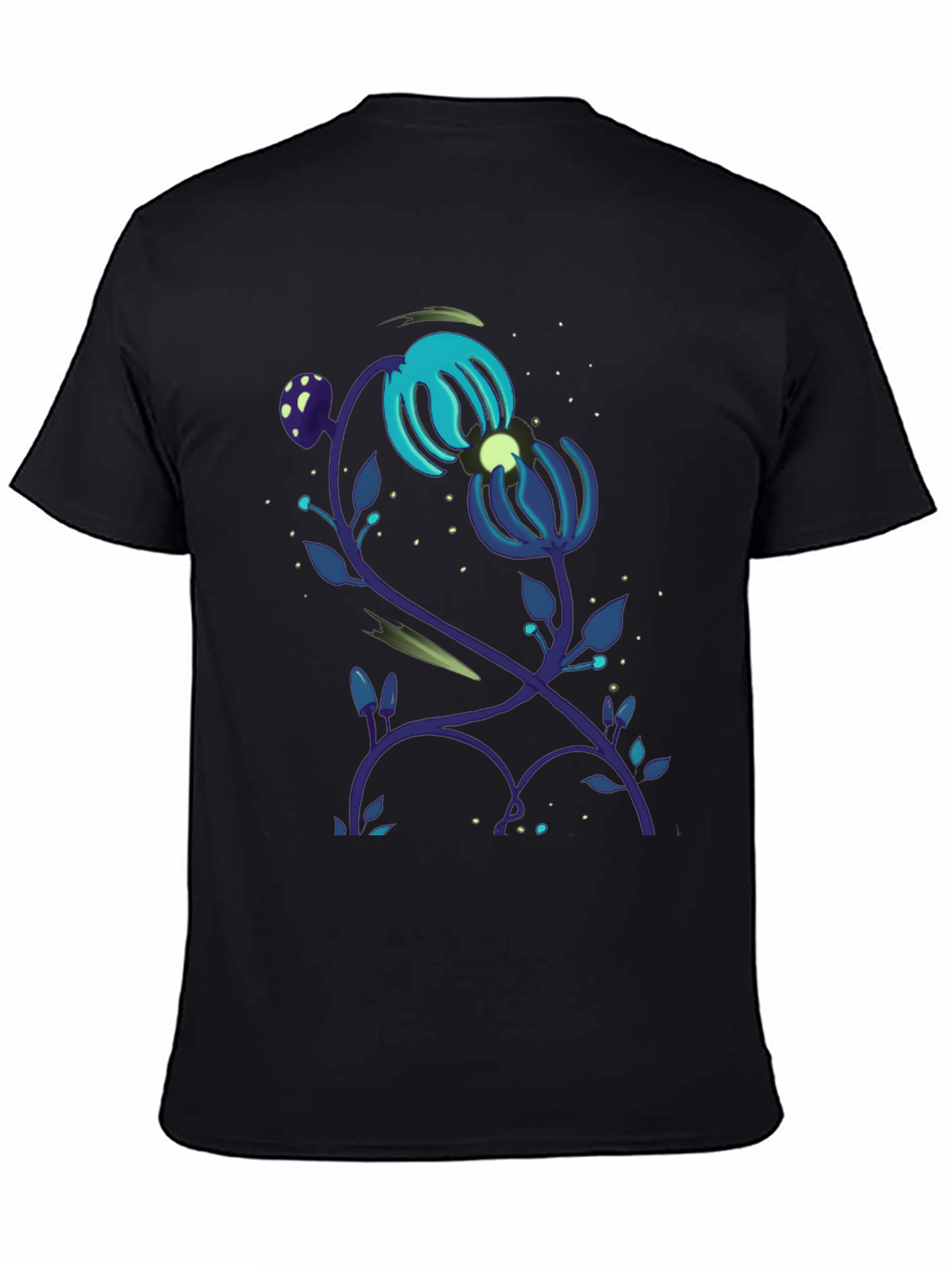 Mystical Bloom Graphic T-Shirt