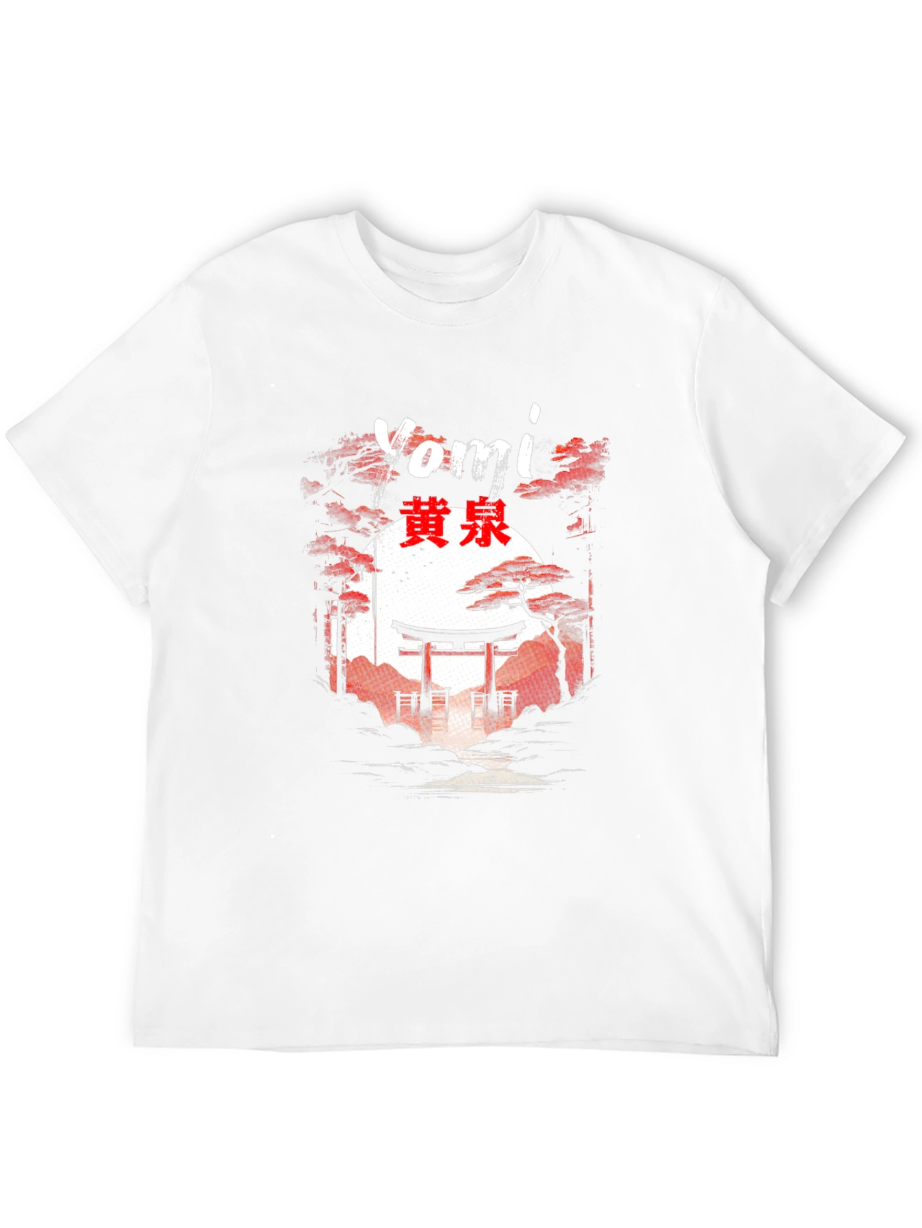 Yomi Japanese Torii Gate Graphic T-Shirt