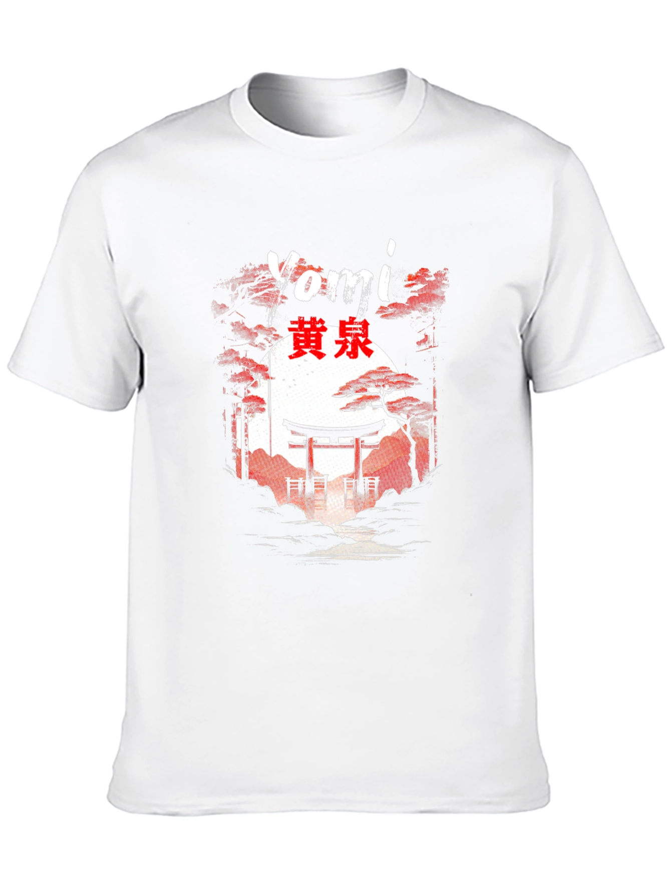 Yomi Japanese Torii Gate Graphic T-Shirt