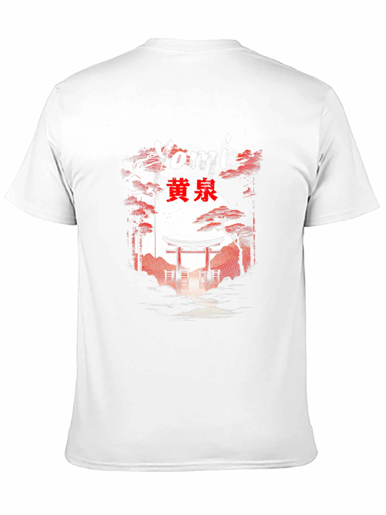 Yomi Japanese Torii Gate Graphic T-Shirt