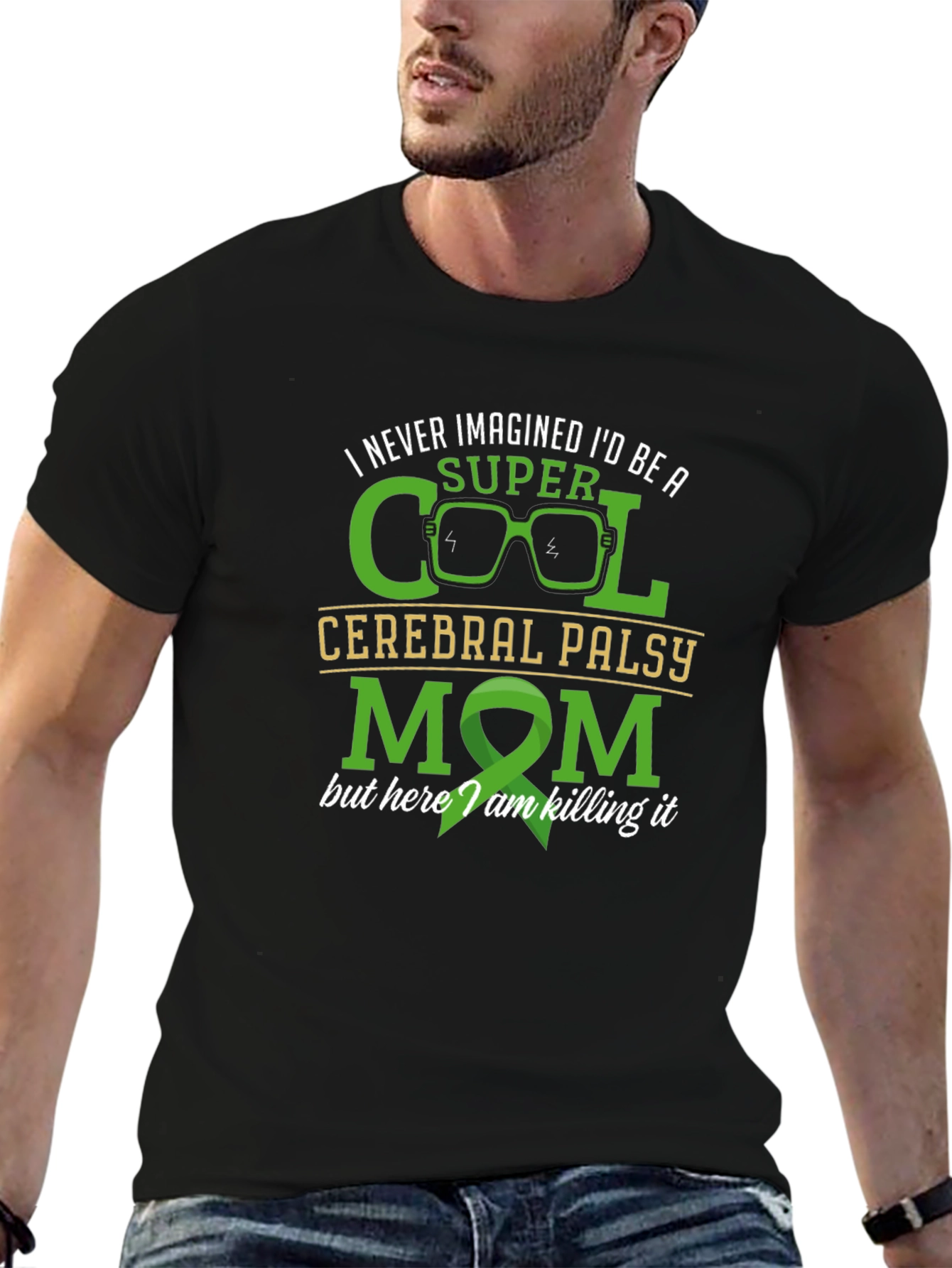 Cerebral Palsy Super Cool Mom T-Shirt