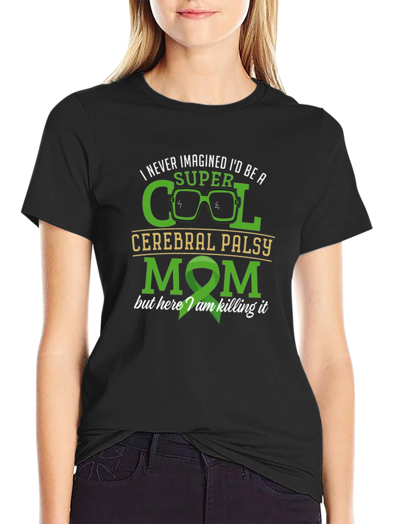 Cerebral Palsy Super Cool Mom T-Shirt