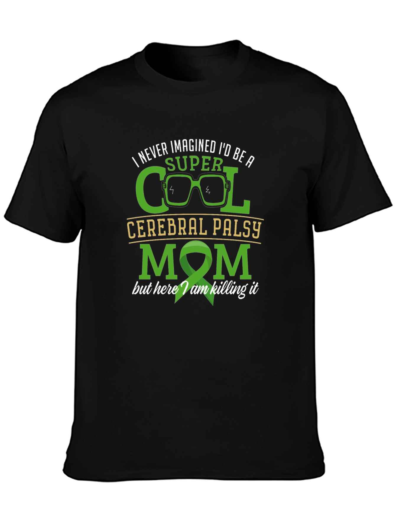 Cerebral Palsy Super Cool Mom T-Shirt