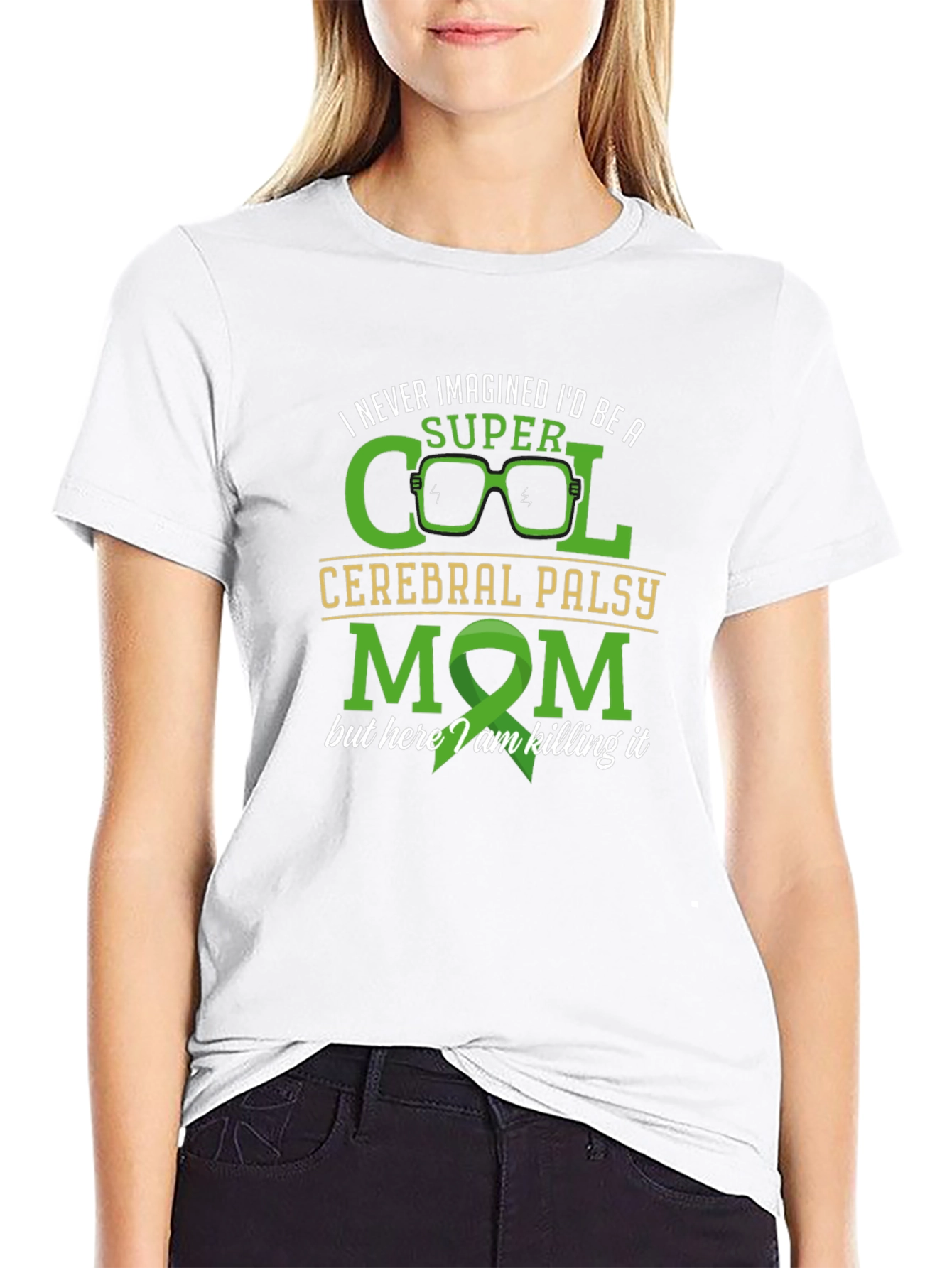 Cerebral Palsy Super Cool Mom T-Shirt