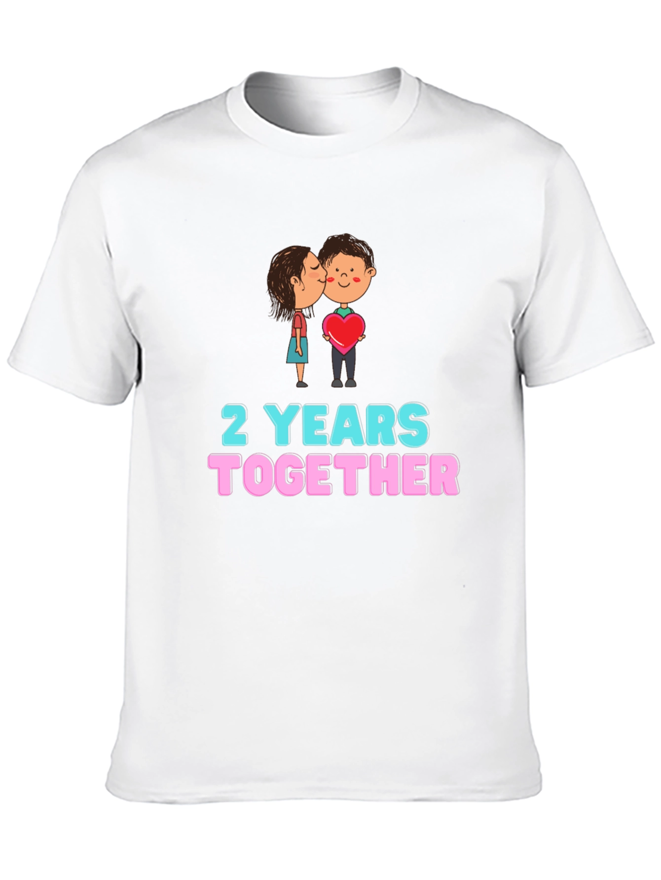 2 Years Together Anniversary T-Shirt