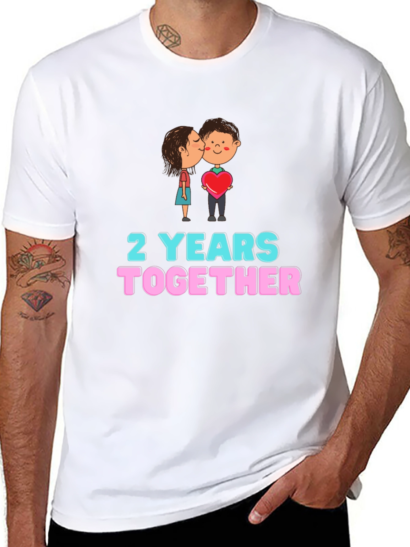 2 Years Together Anniversary T-Shirt