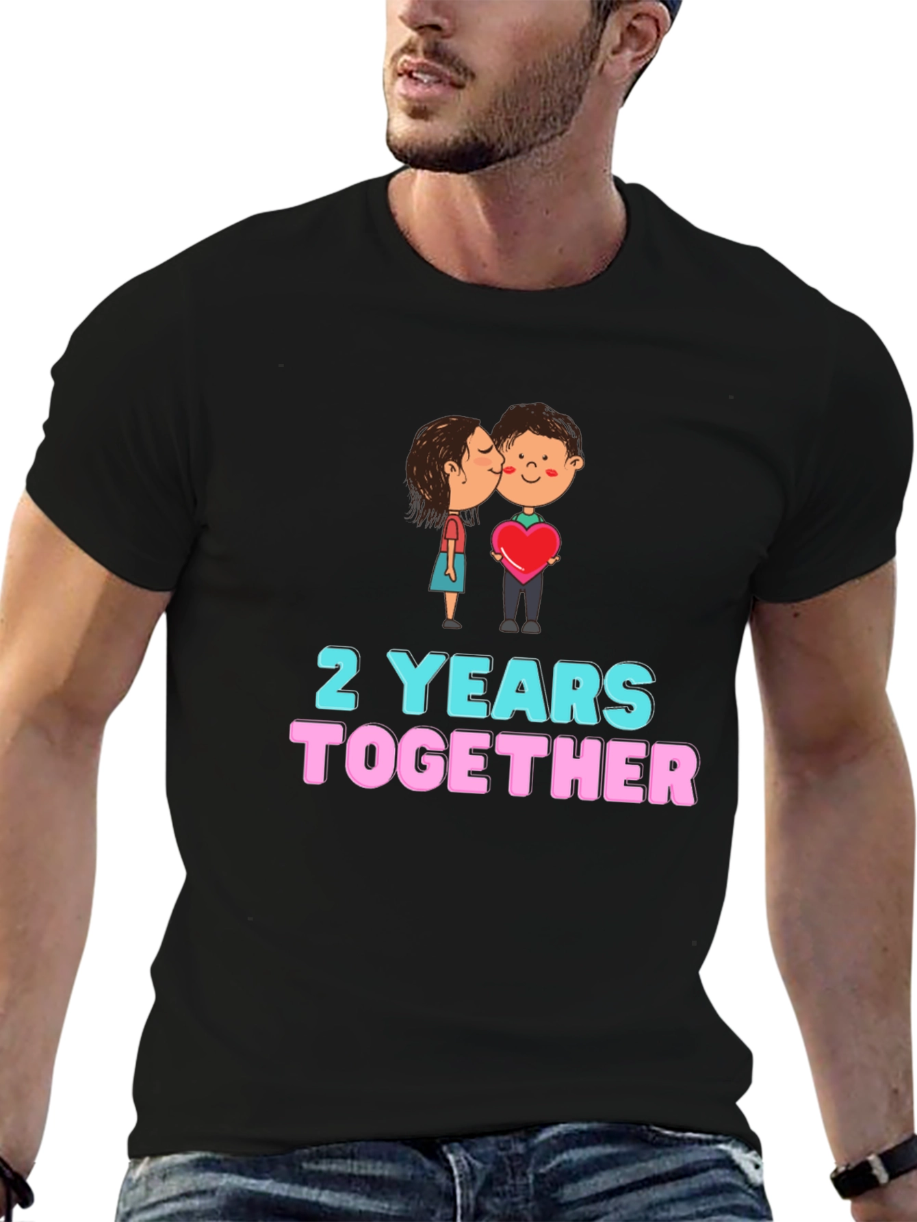 2 Years Together Anniversary T-Shirt