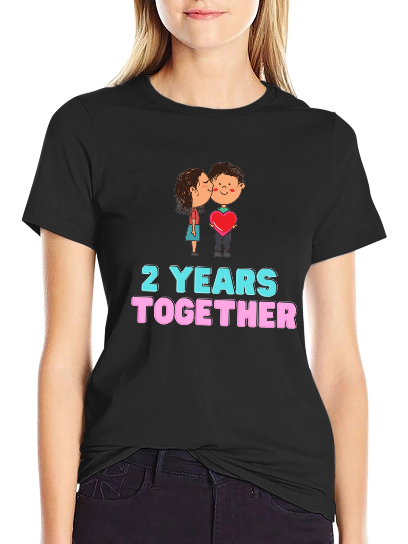 2 Years Together Anniversary T-Shirt
