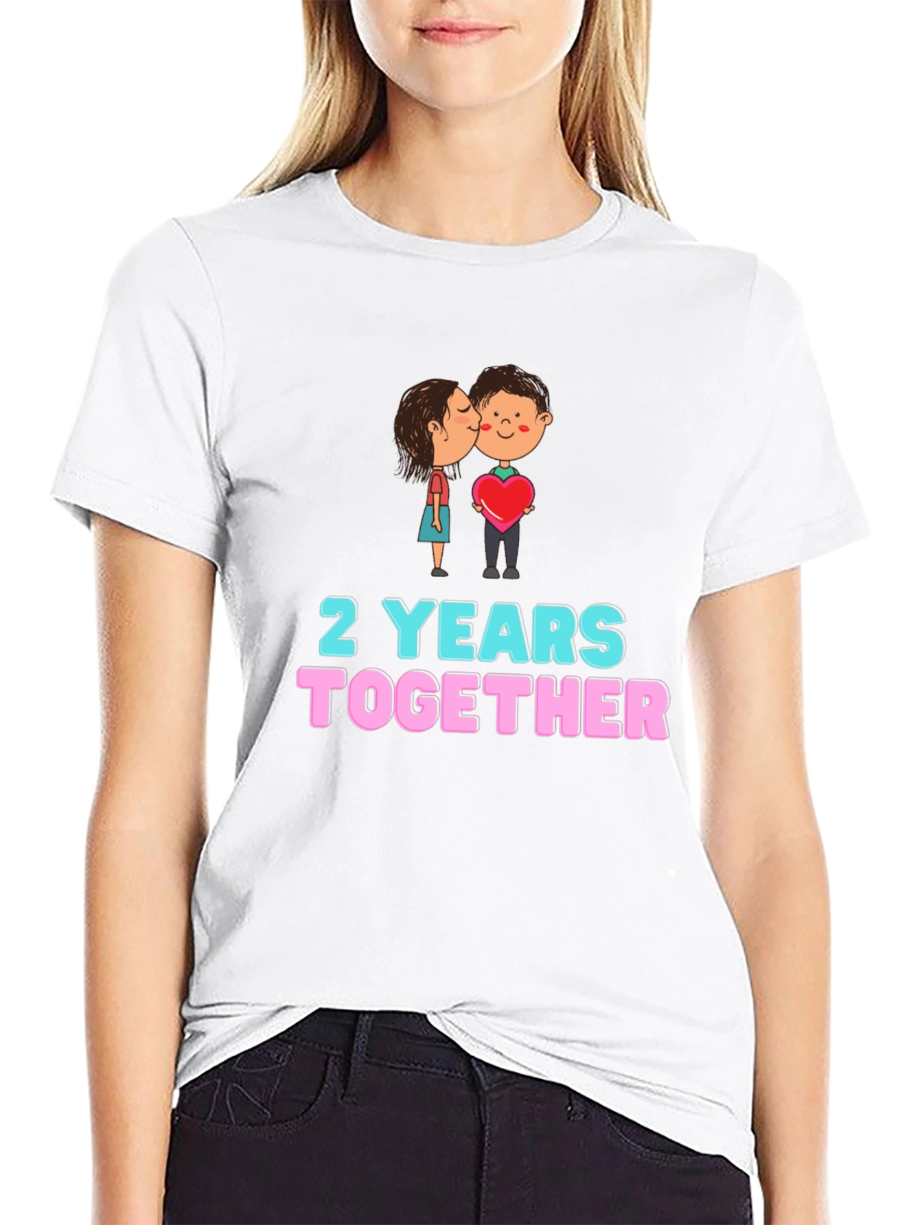 2 Years Together Anniversary T-Shirt