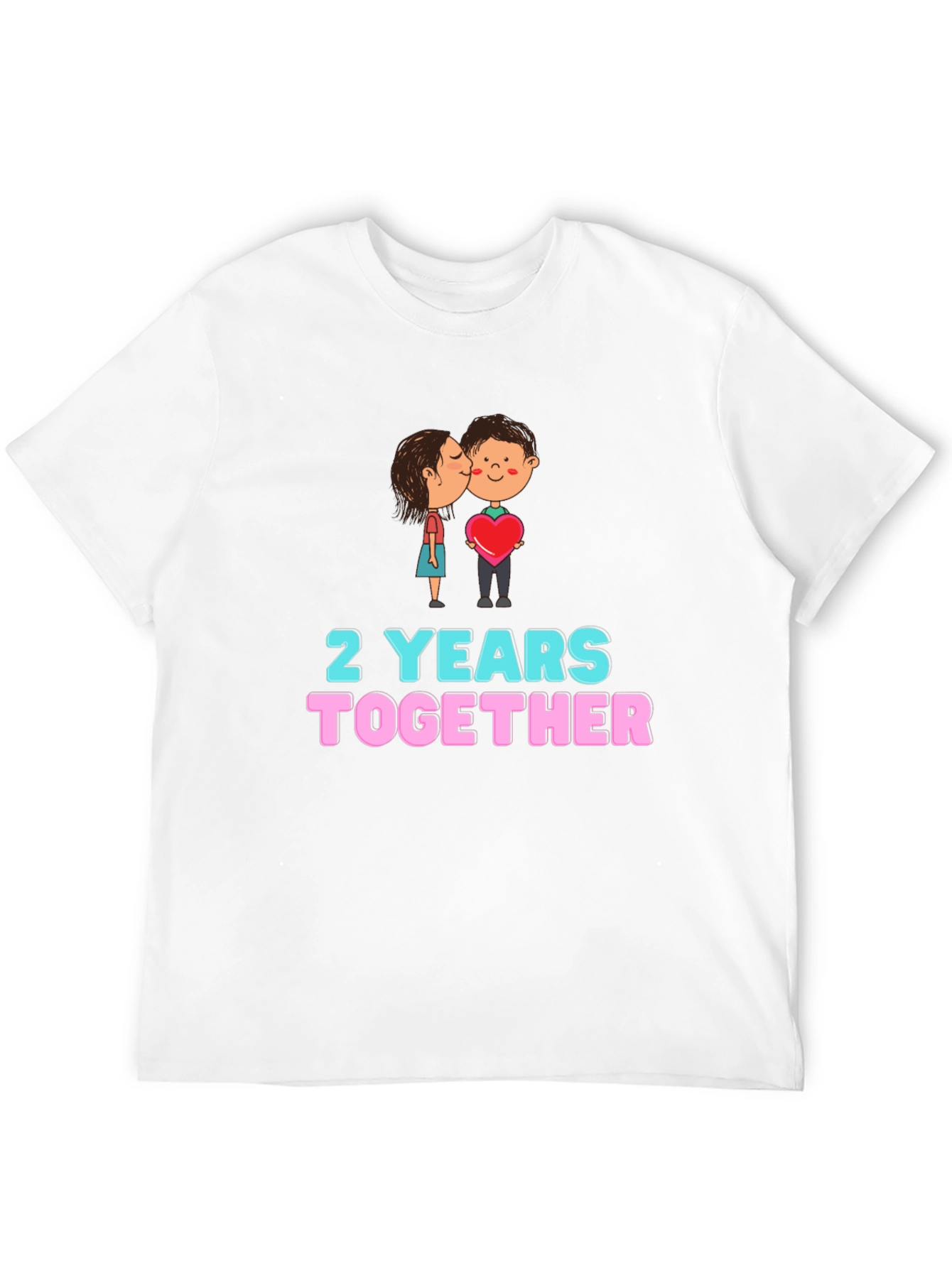 2 Years Together Anniversary T-Shirt