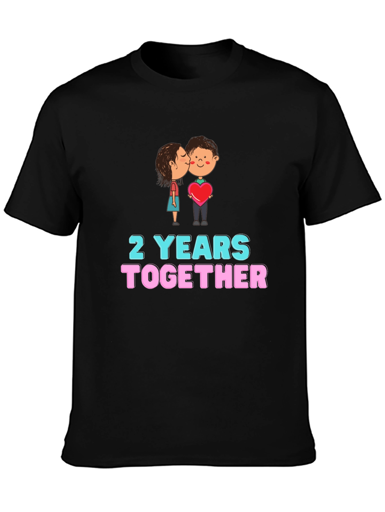 2 Years Together Anniversary T-Shirt