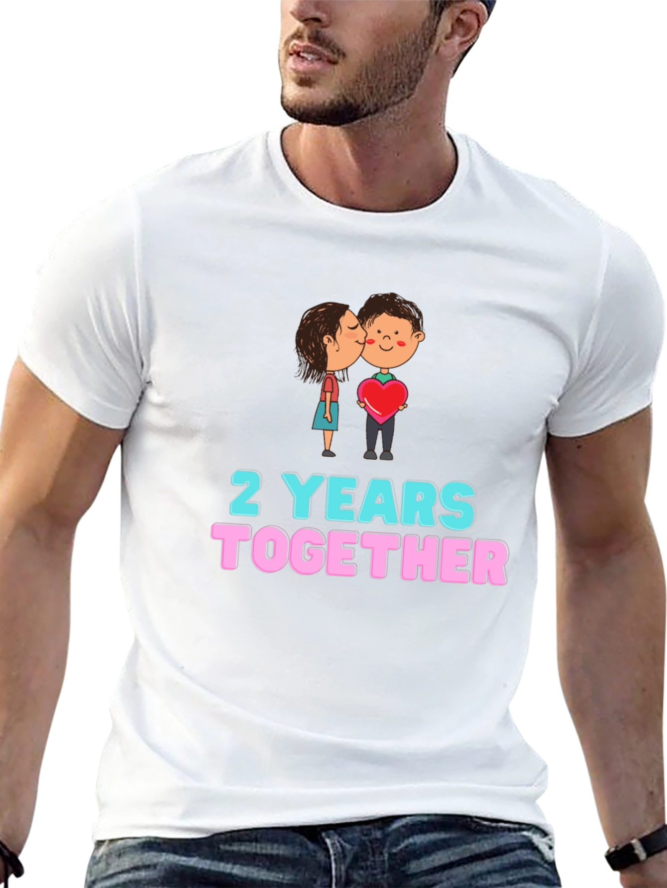 2 Years Together Anniversary T-Shirt