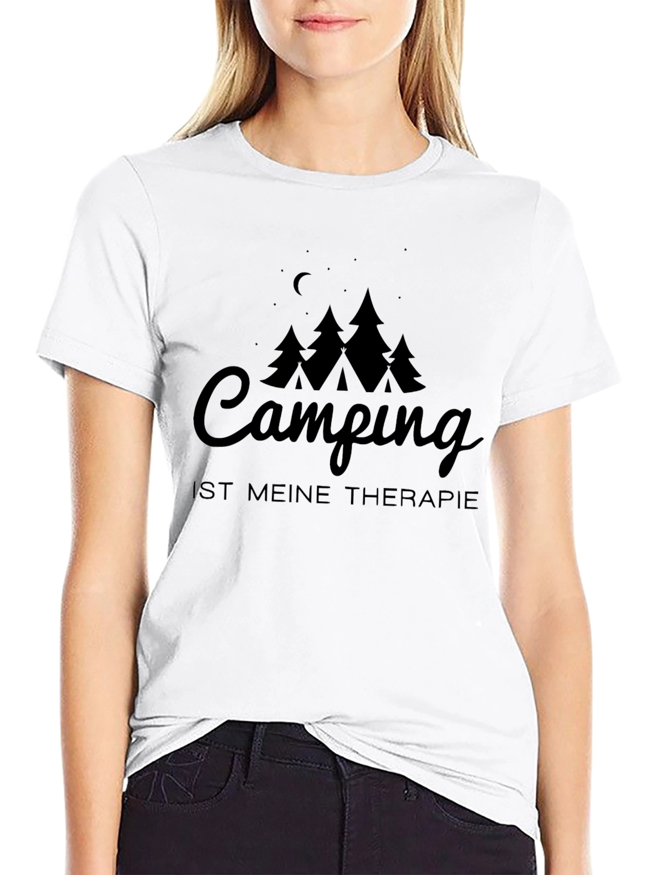 Camping is My Therapy Tee - Nature Lover Shirt