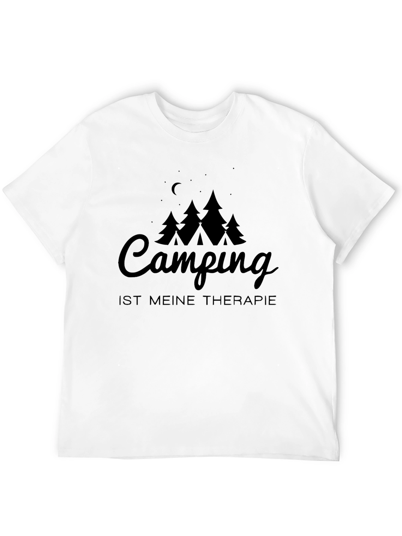 Camping is My Therapy Tee - Nature Lover Shirt