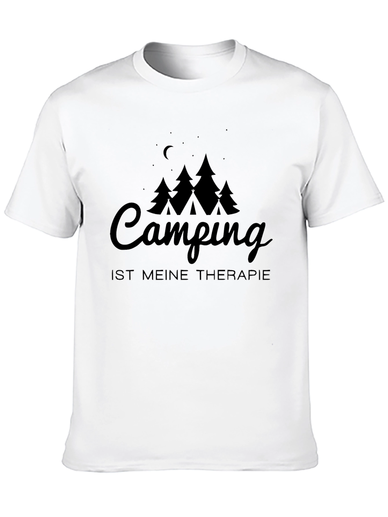 Camping is My Therapy Tee - Nature Lover Shirt