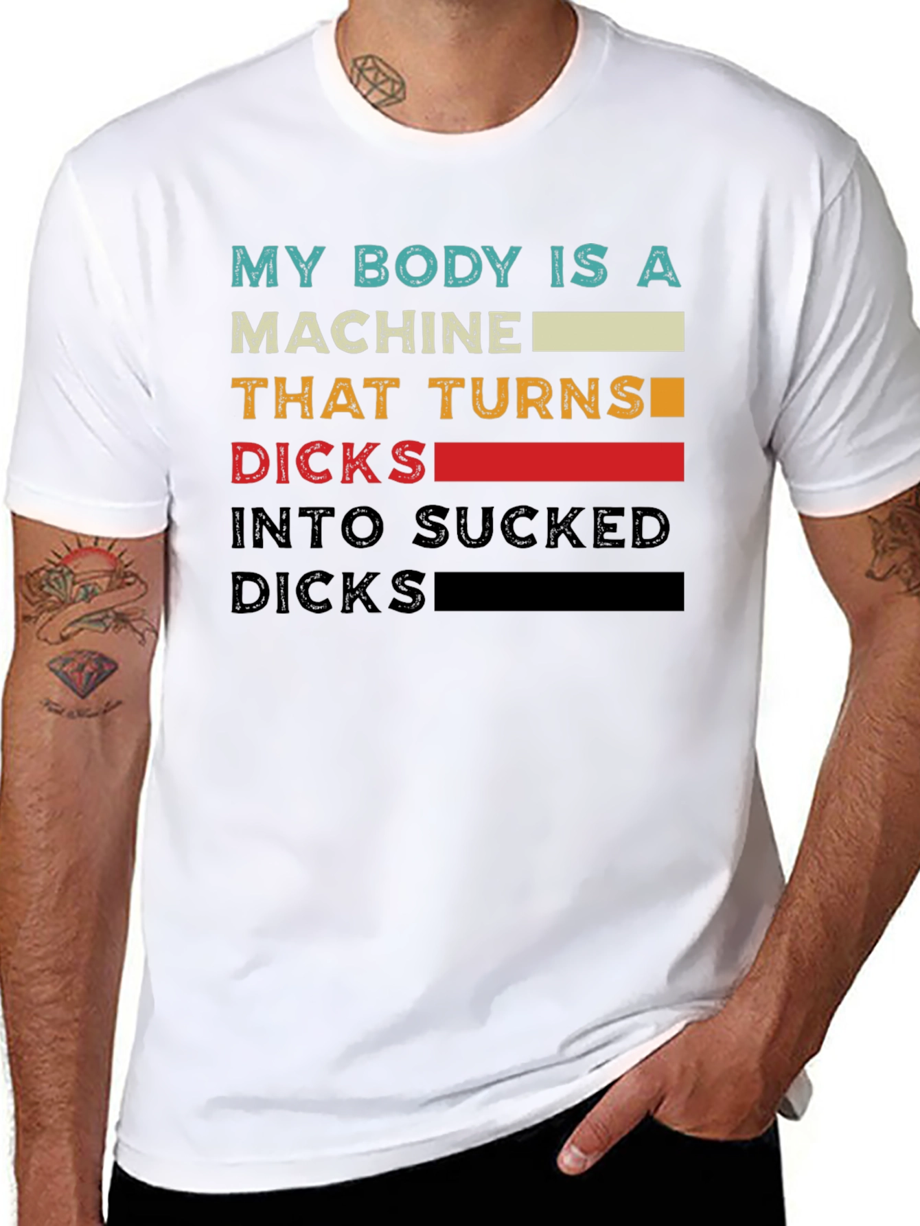 My Body is a Machine Graphic Tee