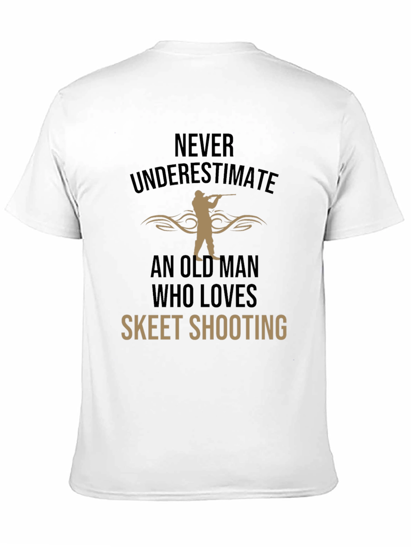 Skeet Shooting Old Man T-Shirt