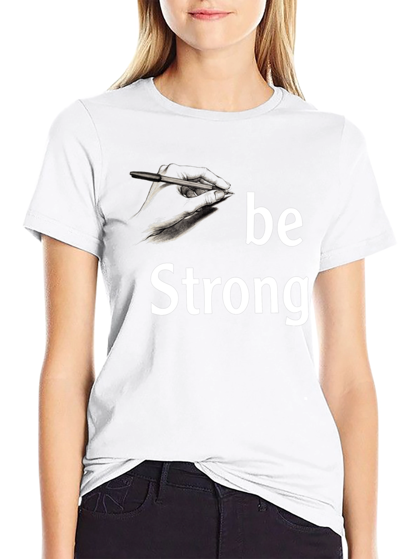 Be Strong T-Shirt: Motivational Graphic Tee