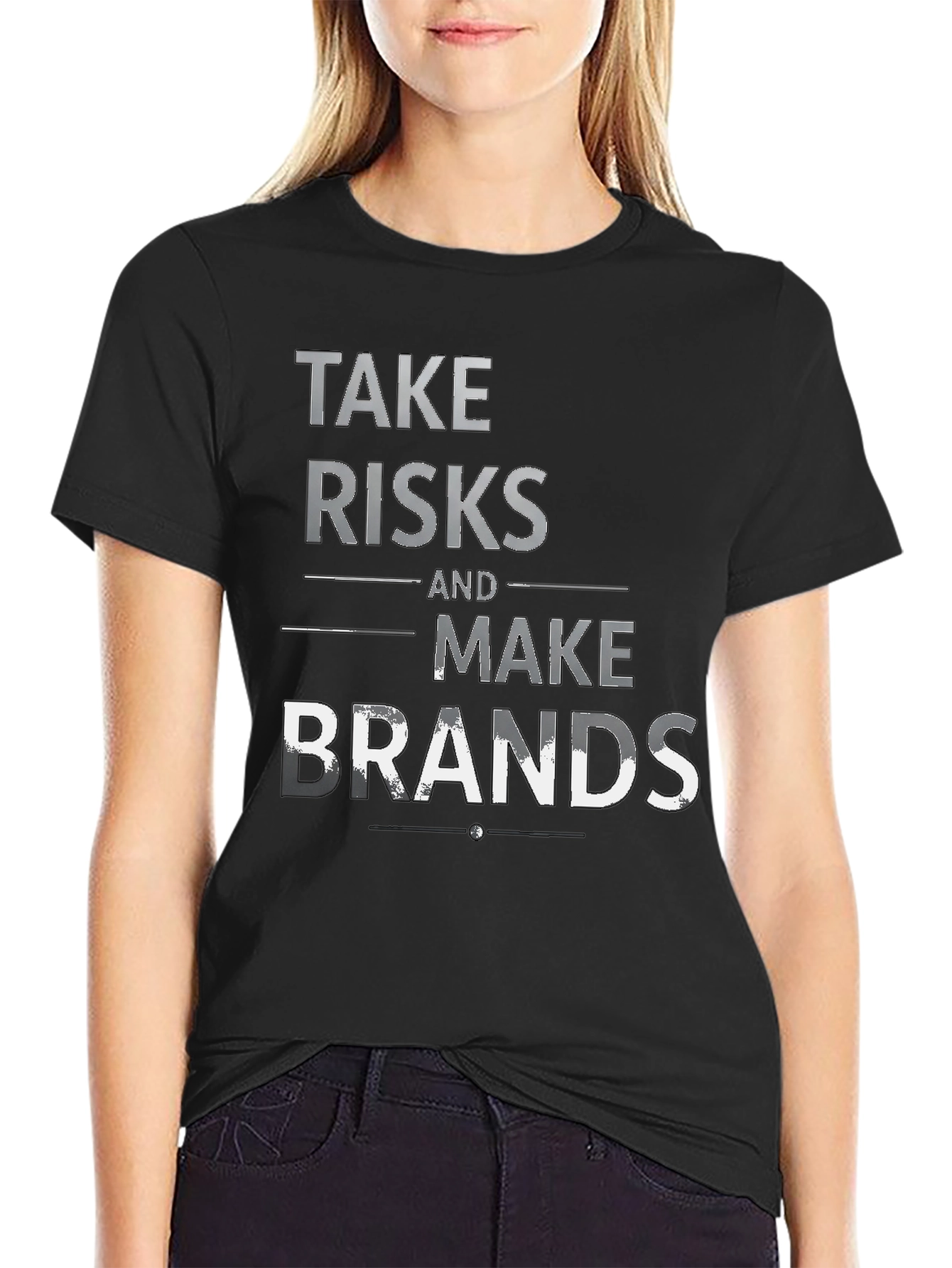Take Risks Make Brands Graphic Tee