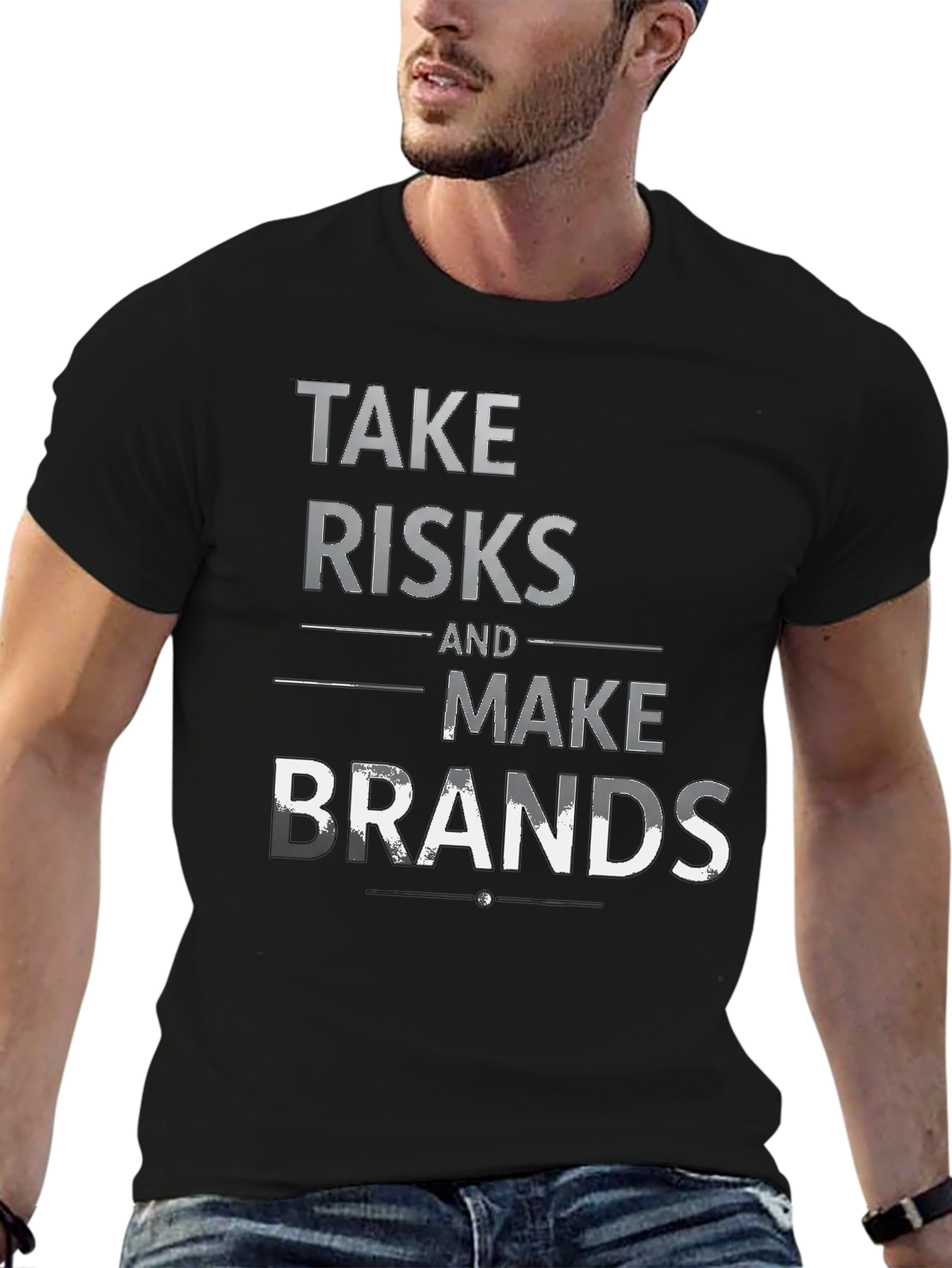 Take Risks Make Brands Graphic Tee