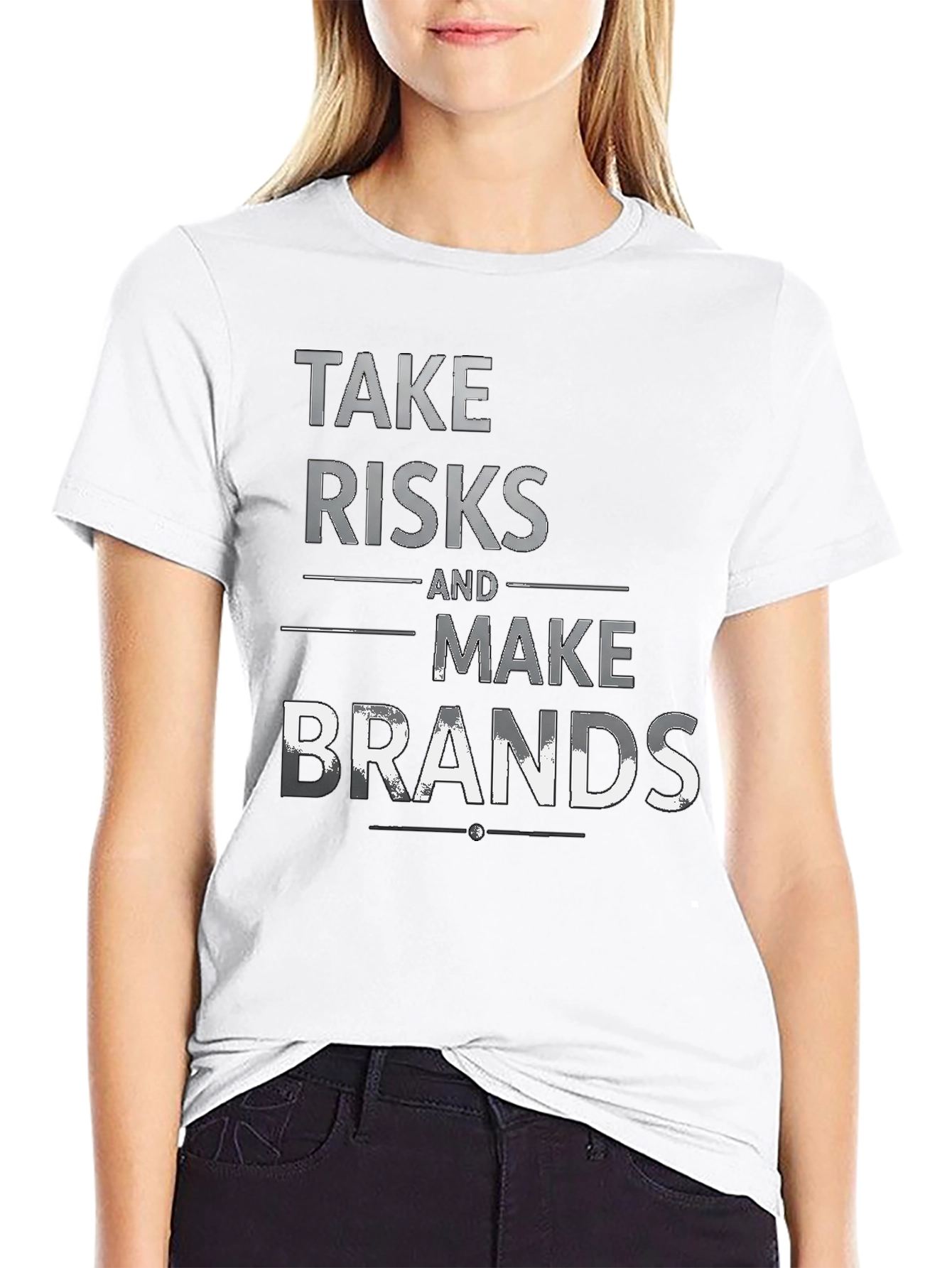 Take Risks Make Brands Graphic Tee