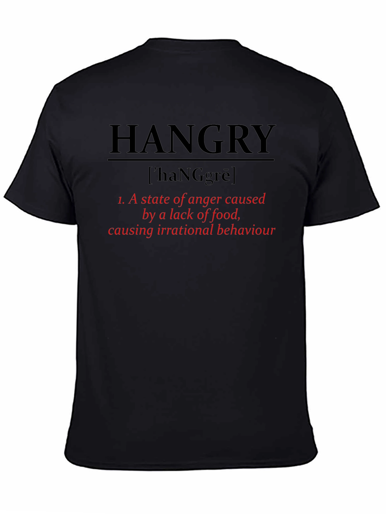 Hangry Definition Graphic T-Shirt
