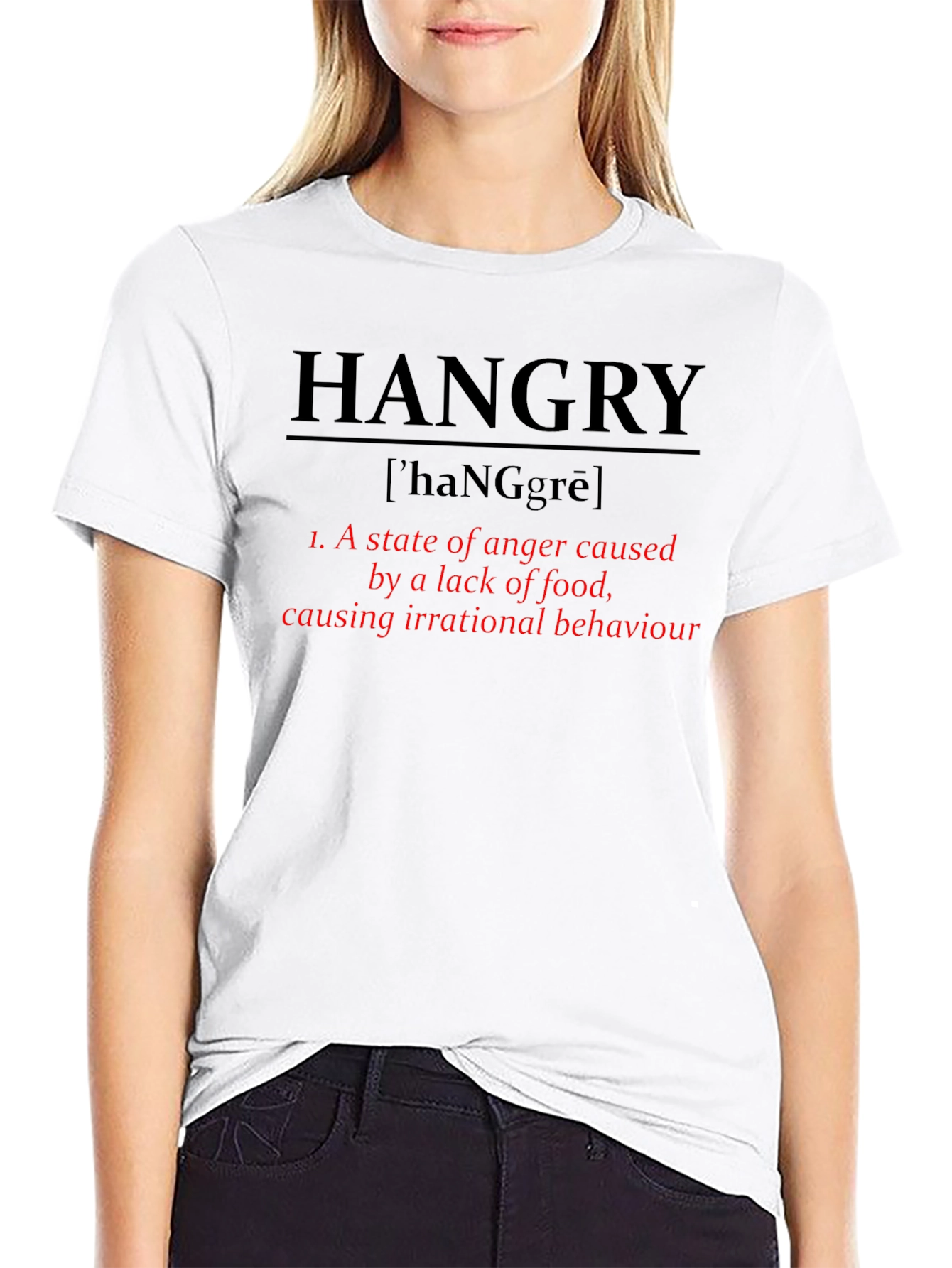 Hangry Definition Graphic T-Shirt