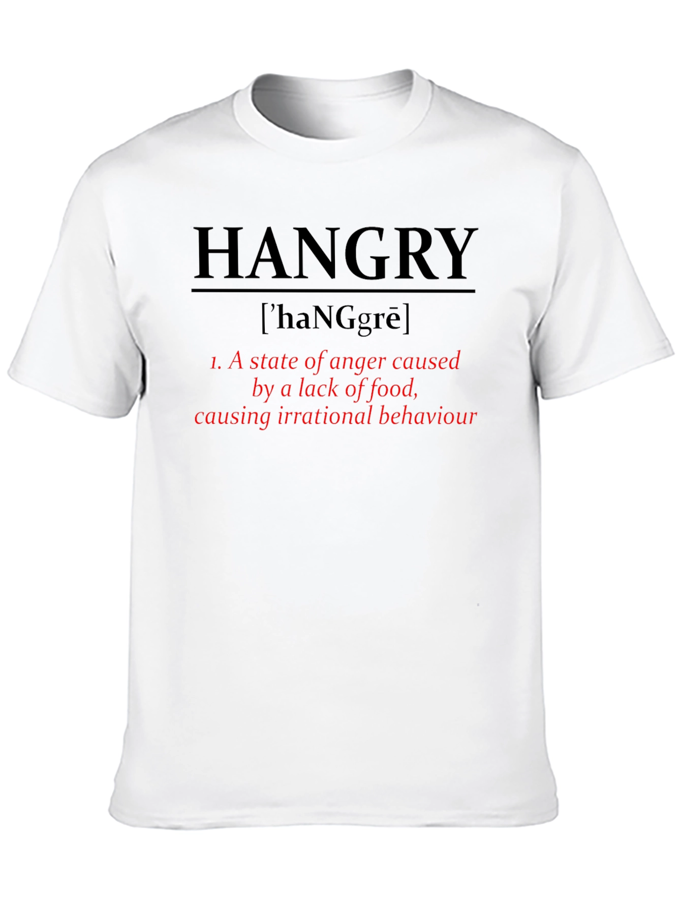 Hangry Definition Graphic T-Shirt